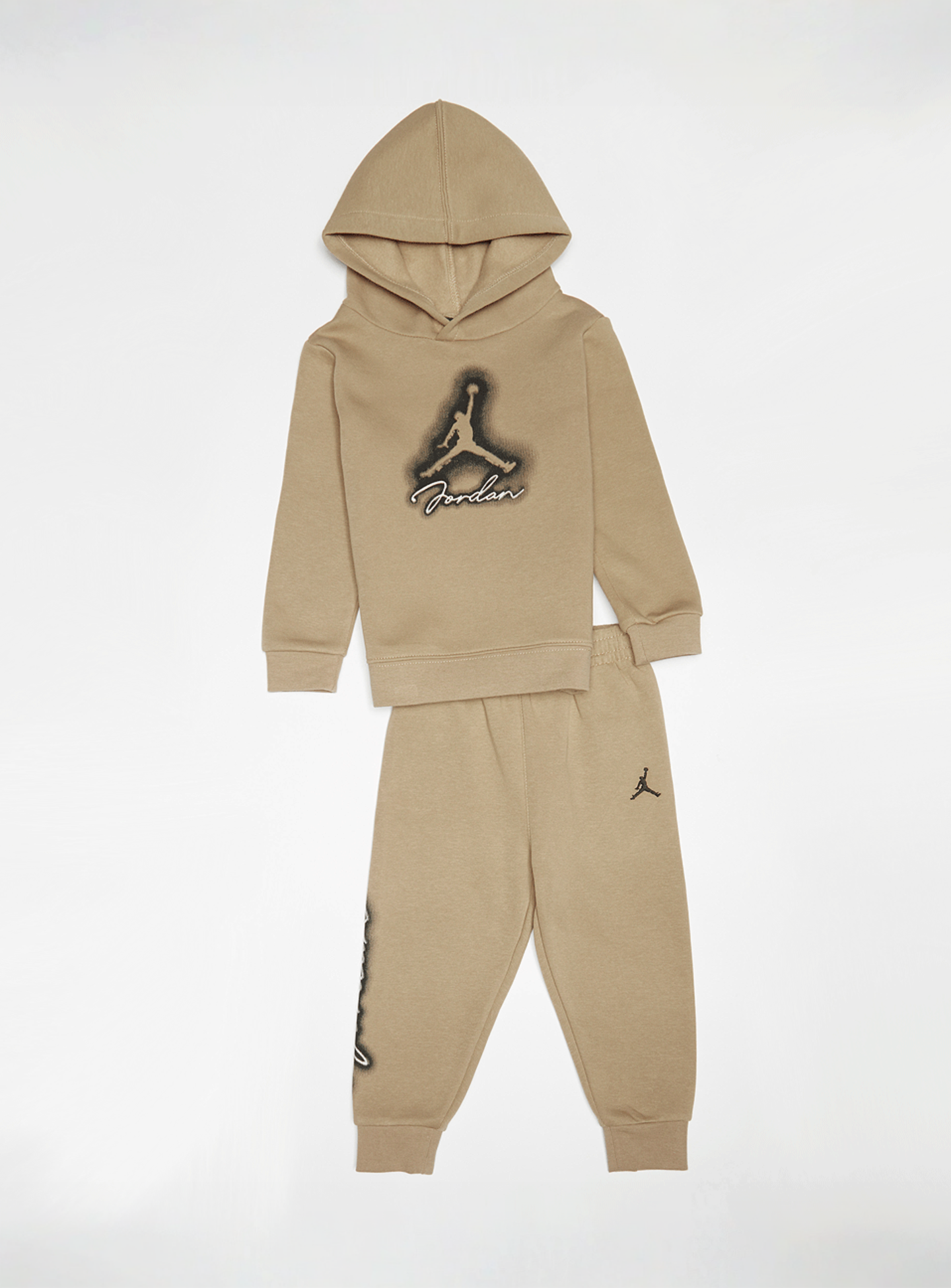 Jordan, Junior Michael Jordan MVP Fleece Pullover Set, brown, Image 1 of 7