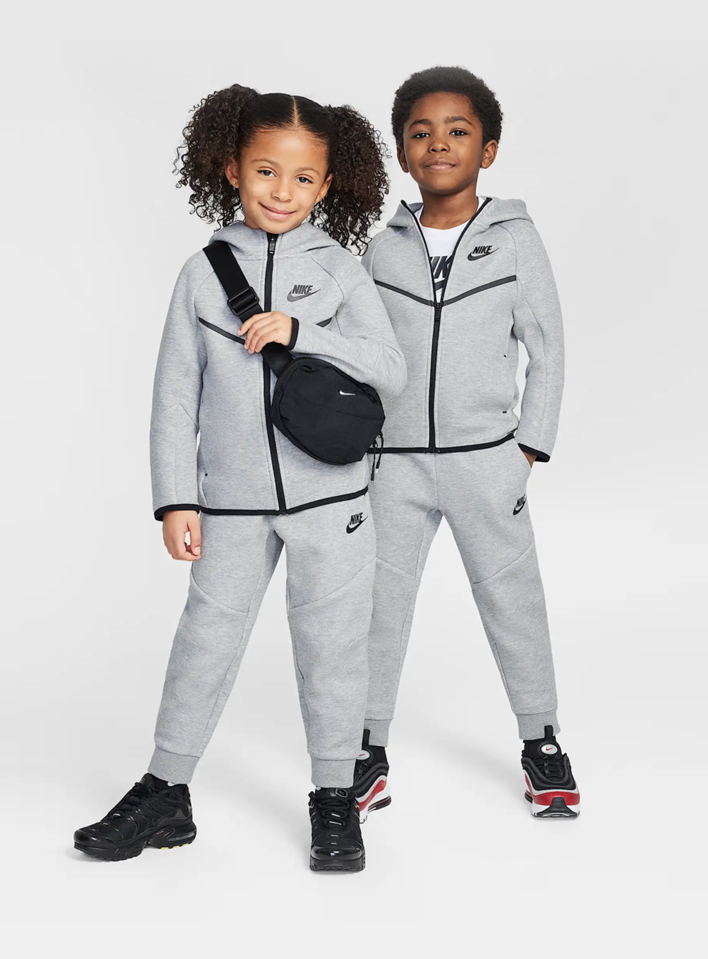 Nike, Tech Fleece Full-Zip Set, grey, Image 1 of 9