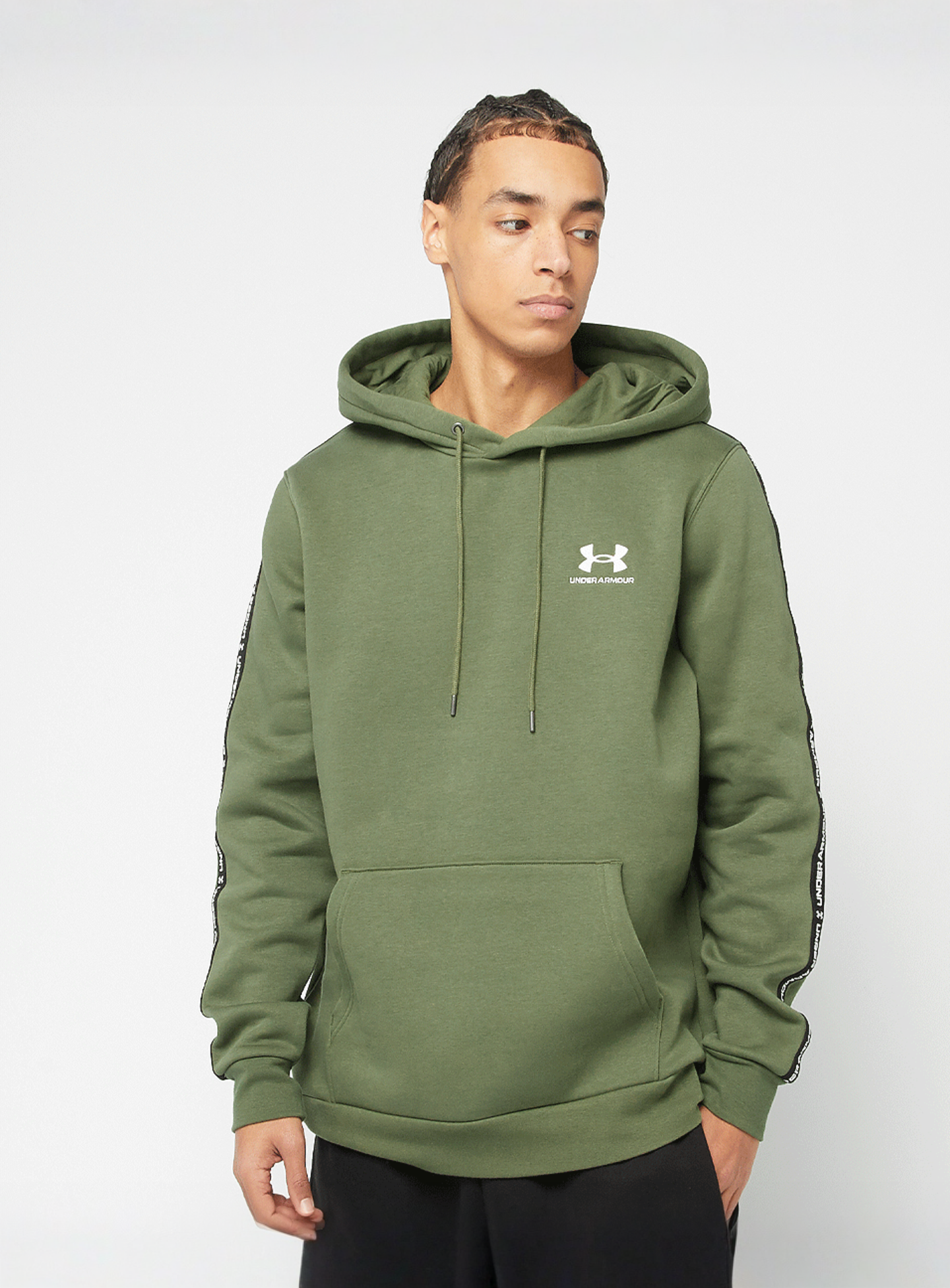 Under Armour, Icon Fleece HD Taping, green, Image 1 of 6