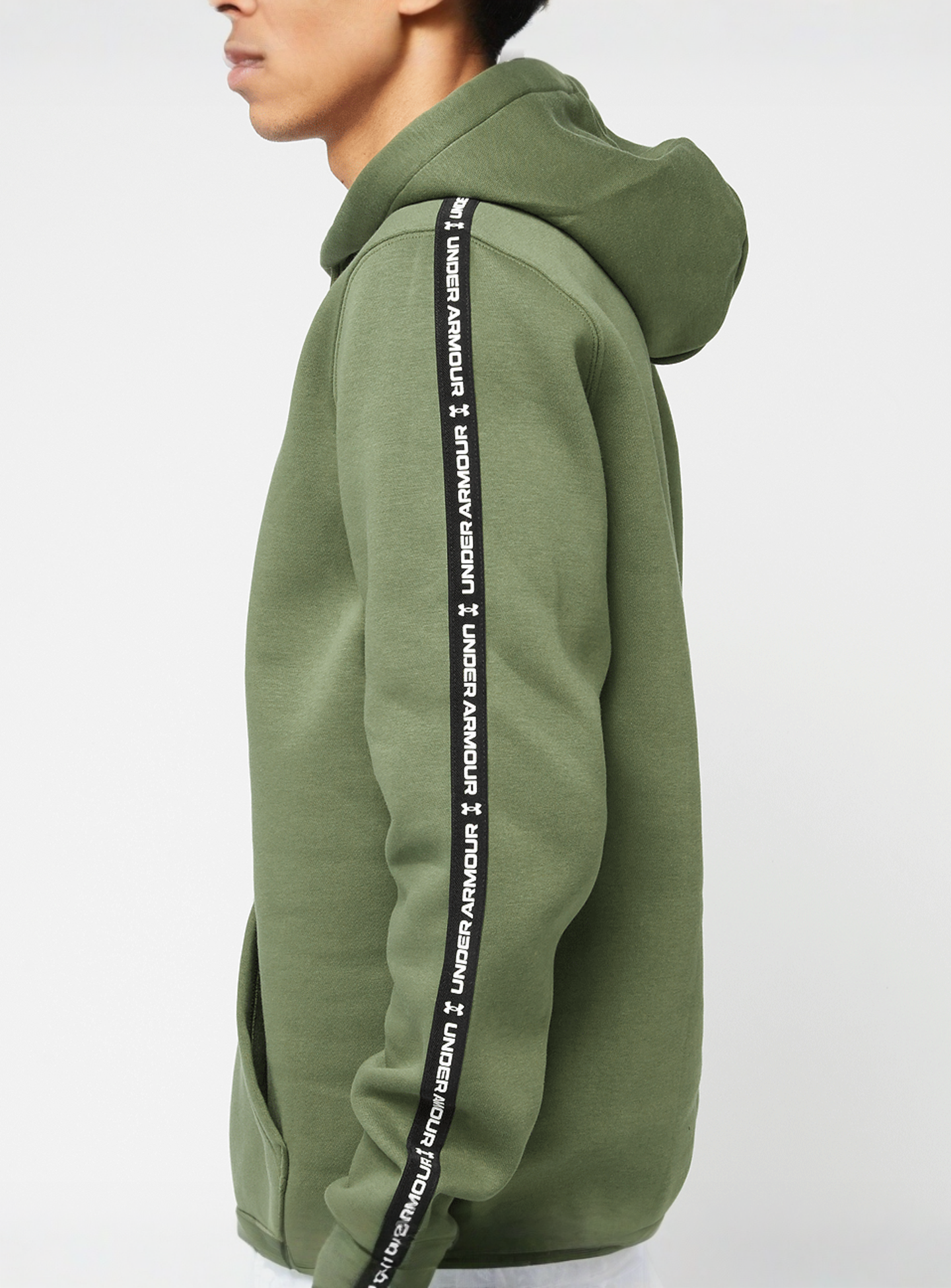Under Armour, Icon Fleece HD Taping, green, Image 4 of 6