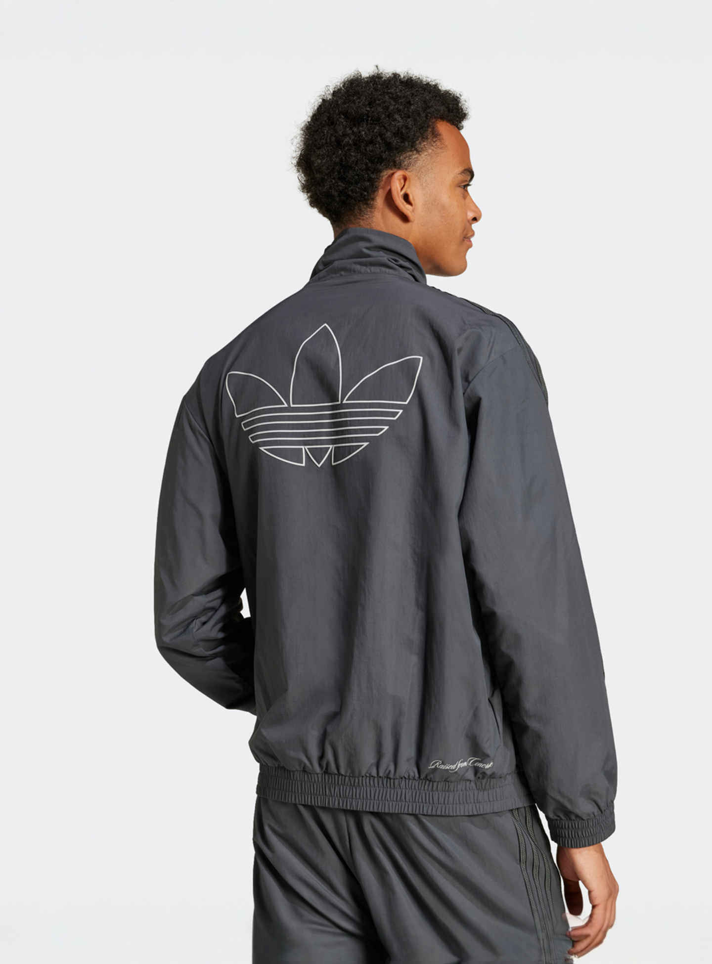 adidas Originals, adicolor Woven Firebird Track Jacket, grey, Image 2 of 8