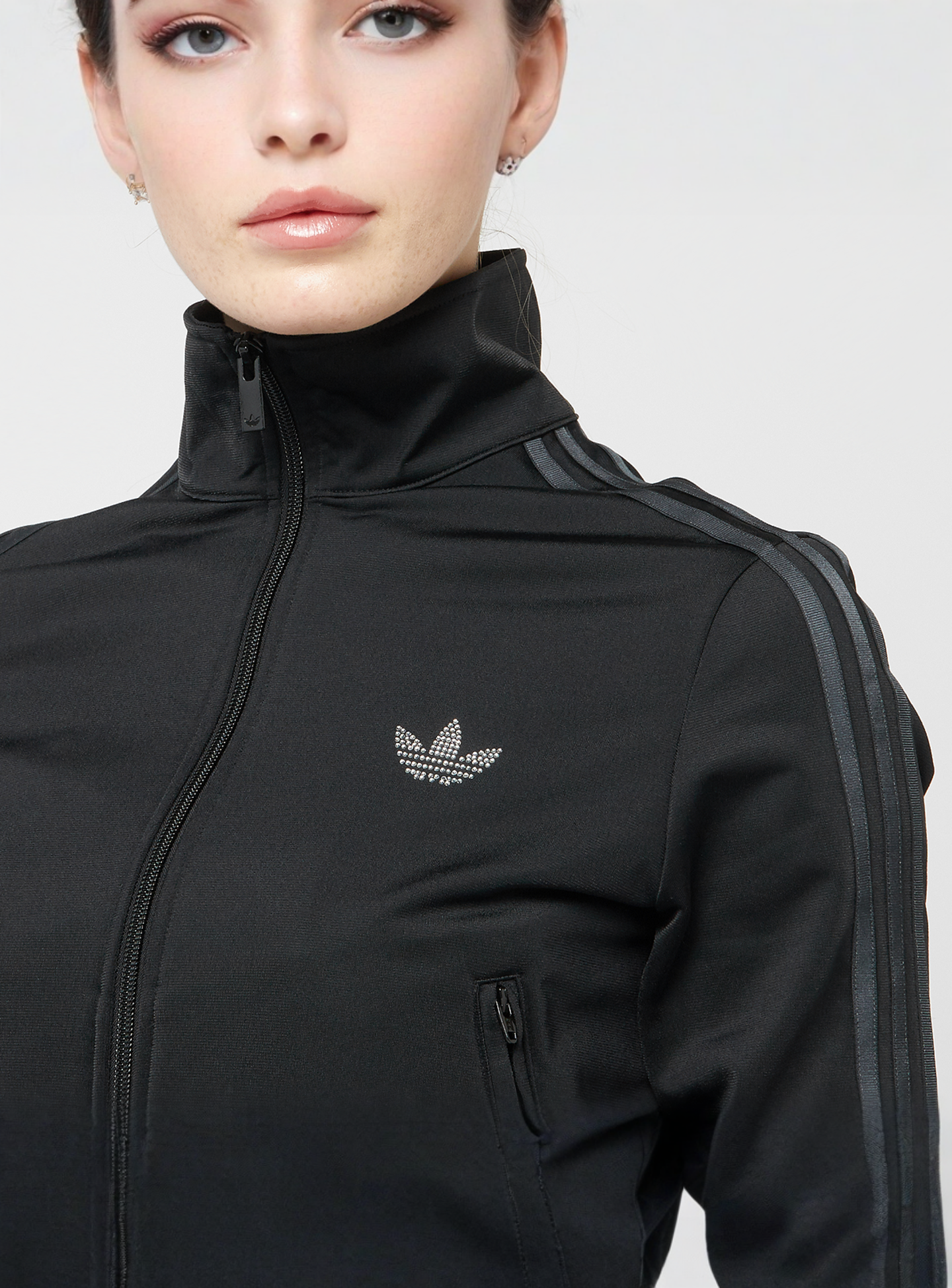 adidas Originals, adicolor Firebird Track Jacket, black, Image 3 of 6