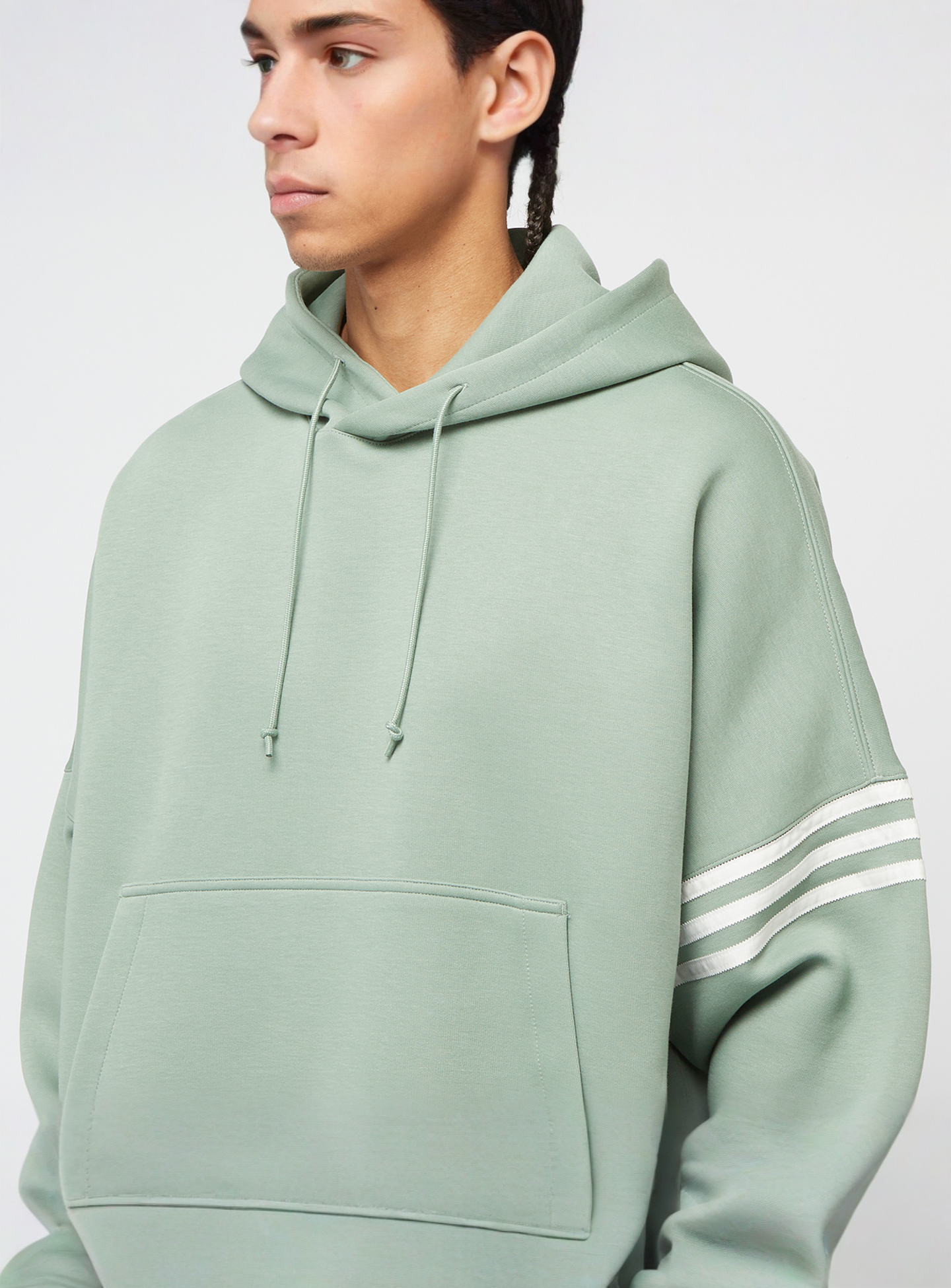 adidas Originals, Neuclassics Hoodie, green, Image 3 of 5