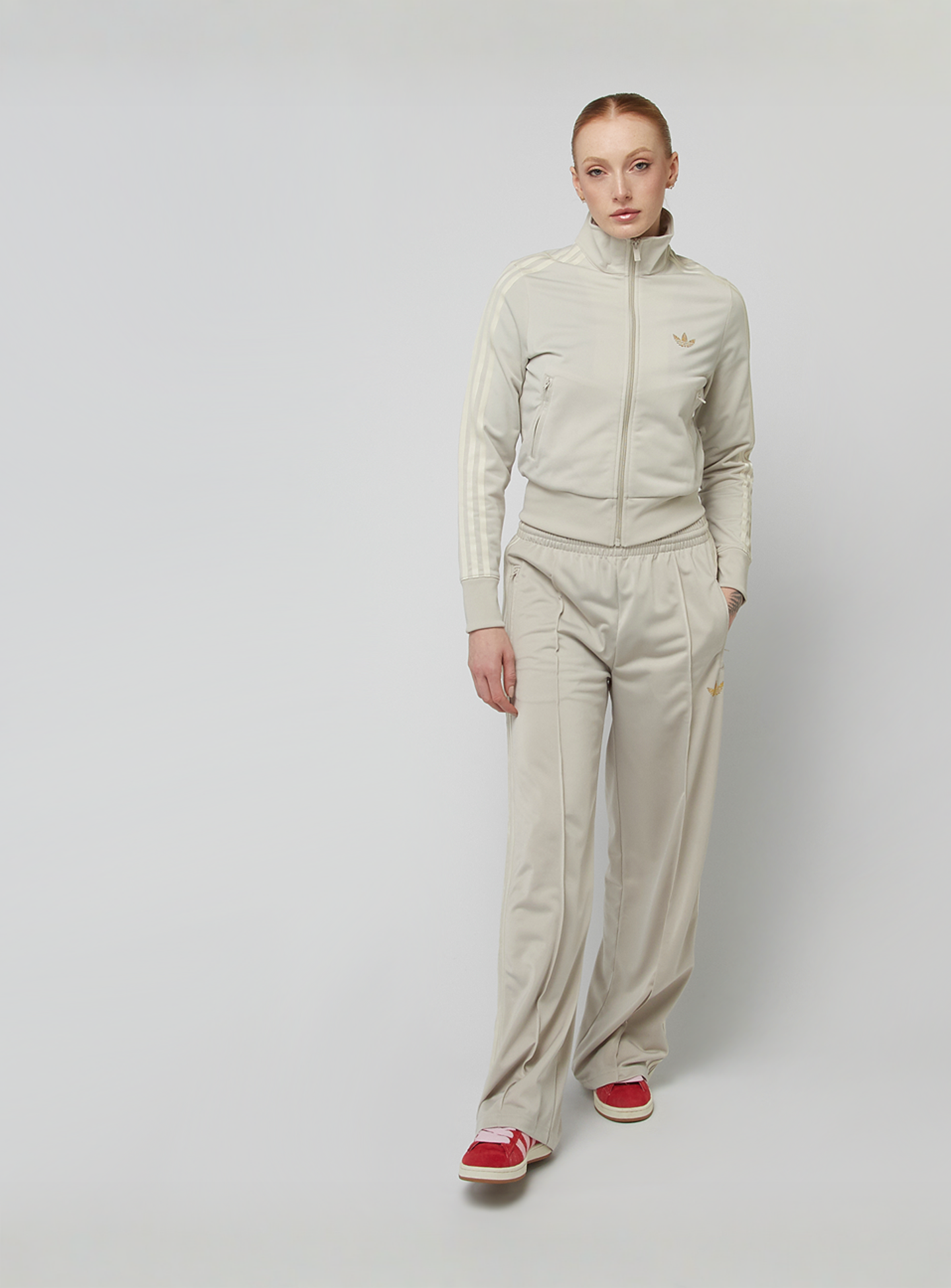 adidas Originals, adicolor Firebird Track Jacket, beige, Image 6 of 6