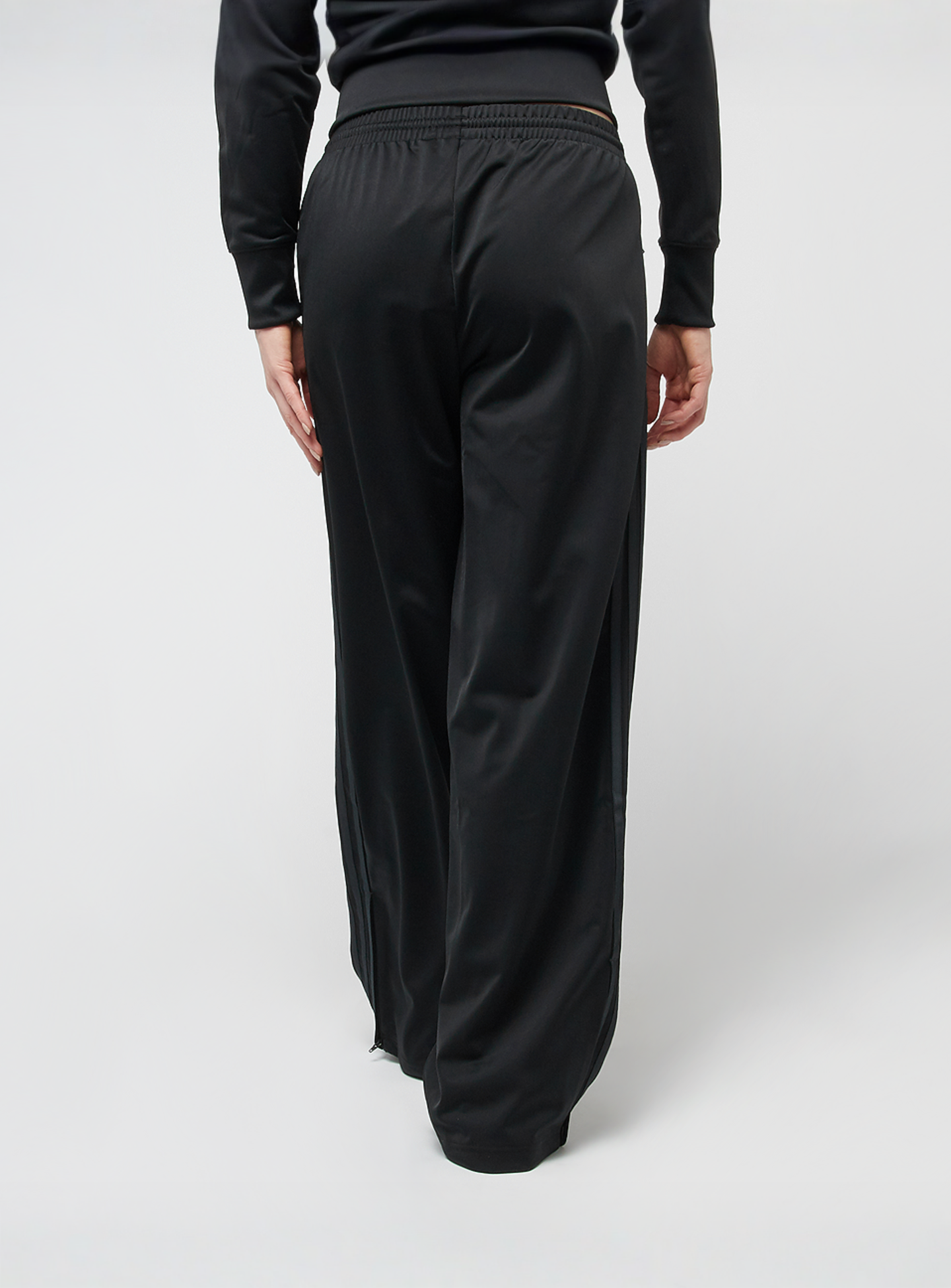 adidas Originals, Firebird Loose Track Pants, black, Image 3 of 6