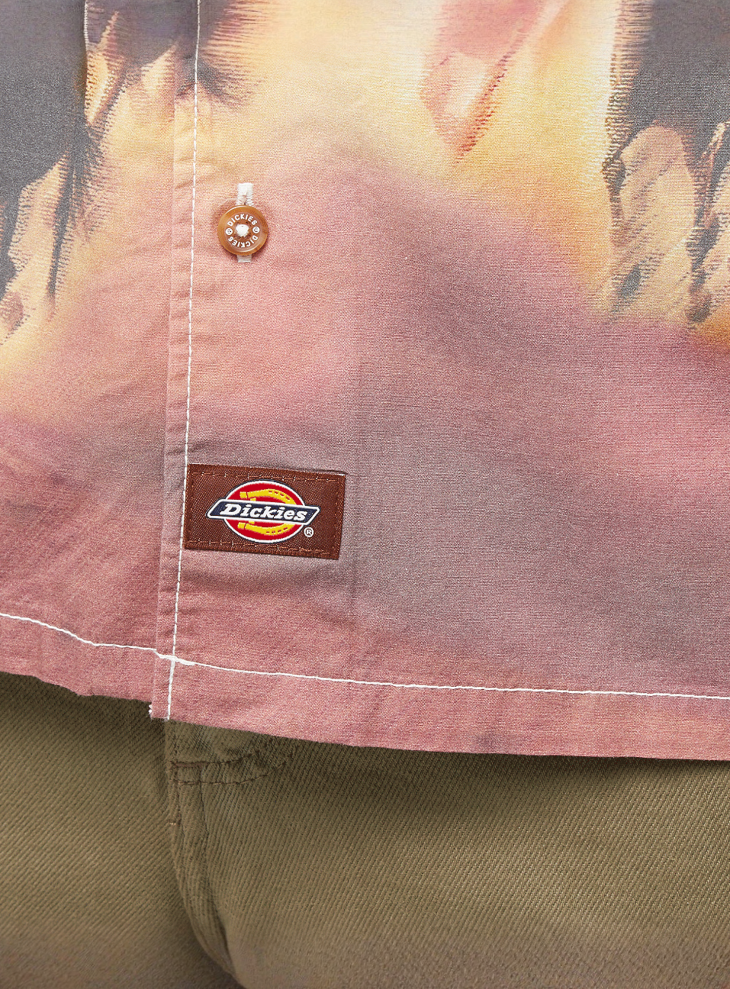 Dickies, Running Wild Shortsleeve Shirt, multi-colour, Image 3 of 4