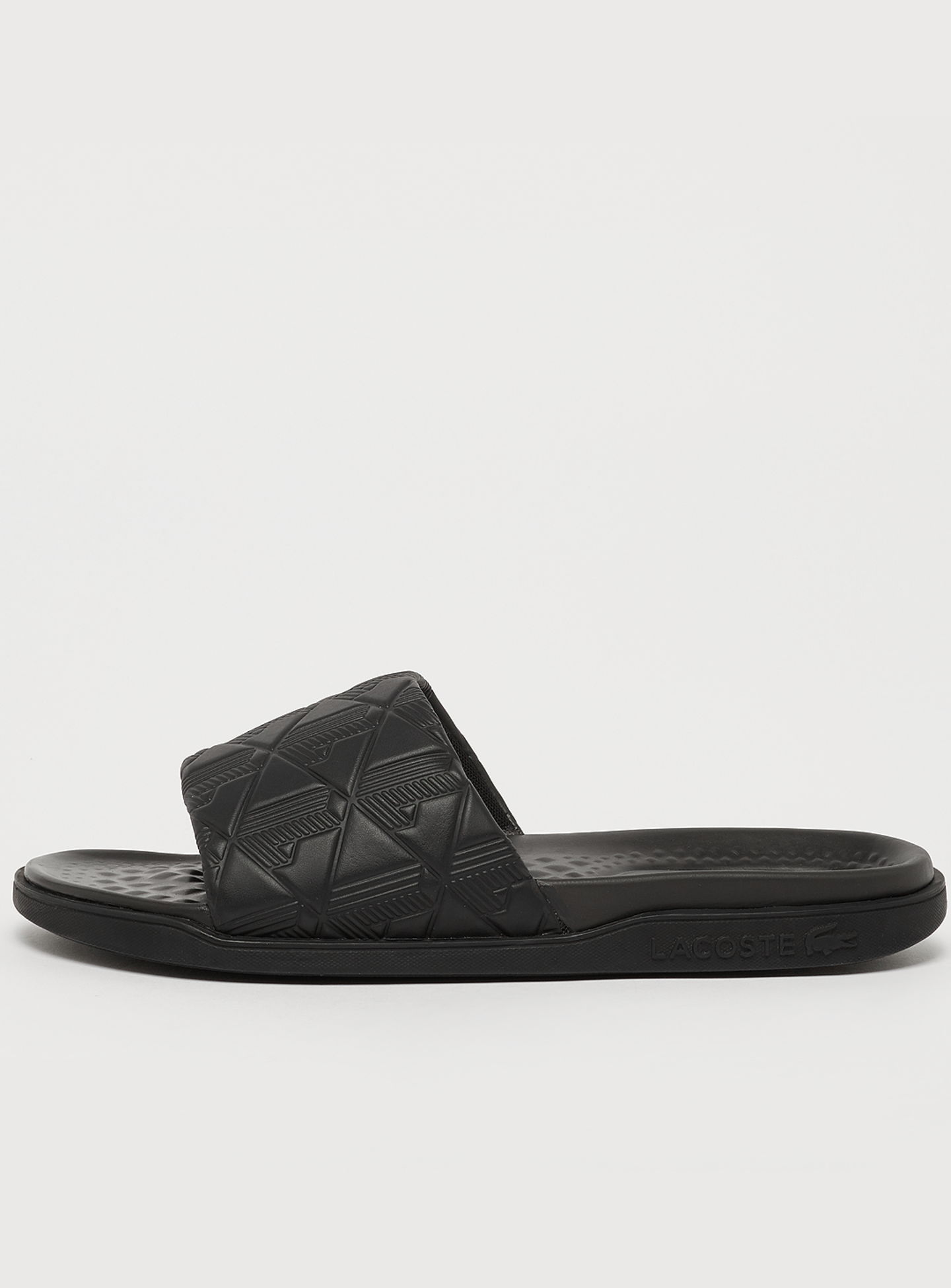 Lacoste, Serve Slide Dual Monogram, black, Image 1 of 7