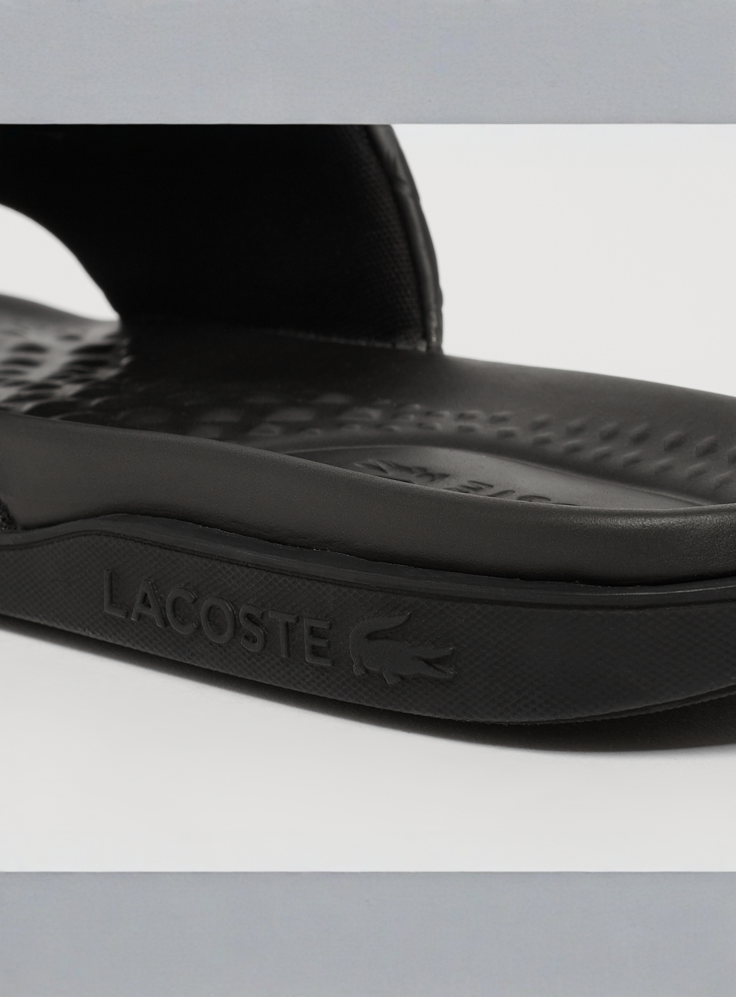 Lacoste, Serve Slide Dual Monogram, black, Image 7 of 7