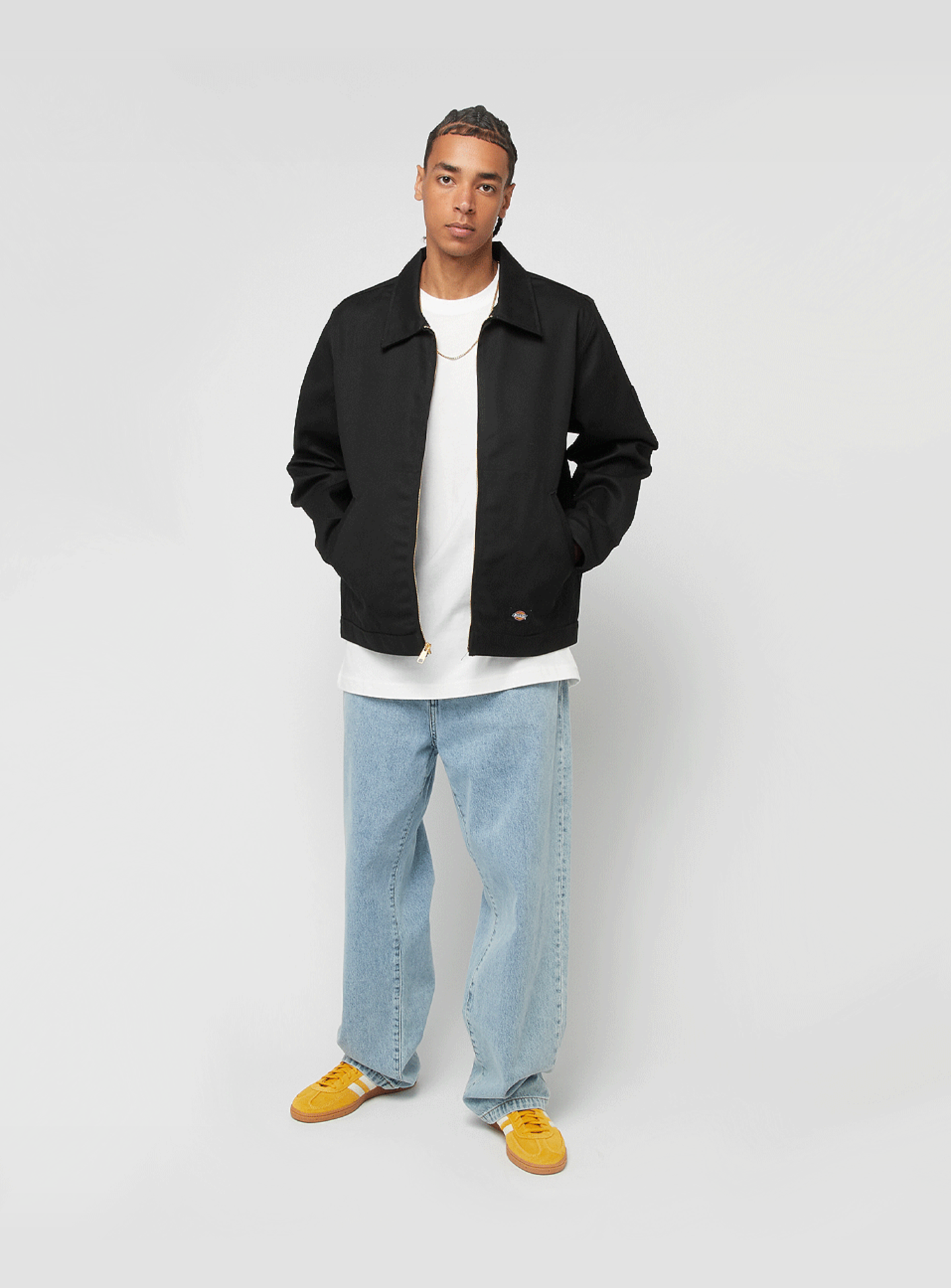 Dickies, Unlined Eisenhower Jacket Rec, black, Image 4 of 4