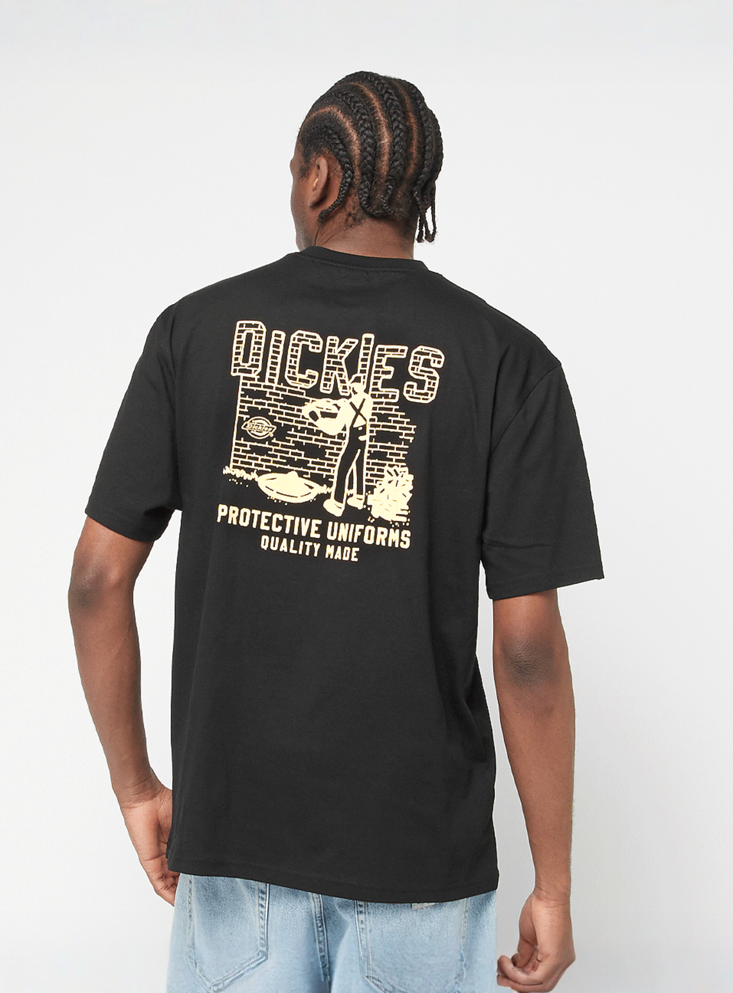 Dickies, Bricklane Shortsleeve Tee, black, Image 1 of 5