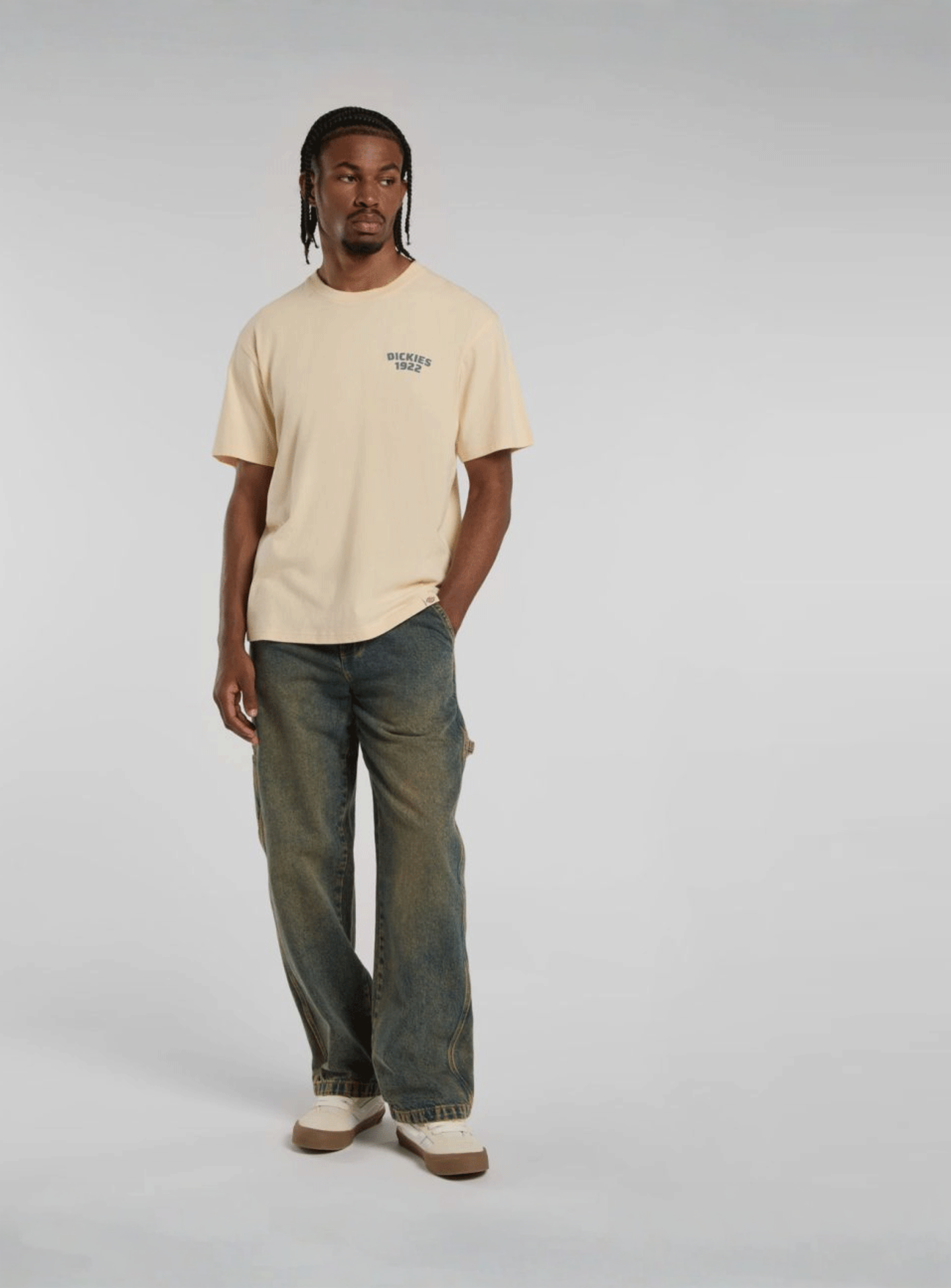 Dickies, Mechanic Short Sleeve Tee, beige, Image 5 of 5