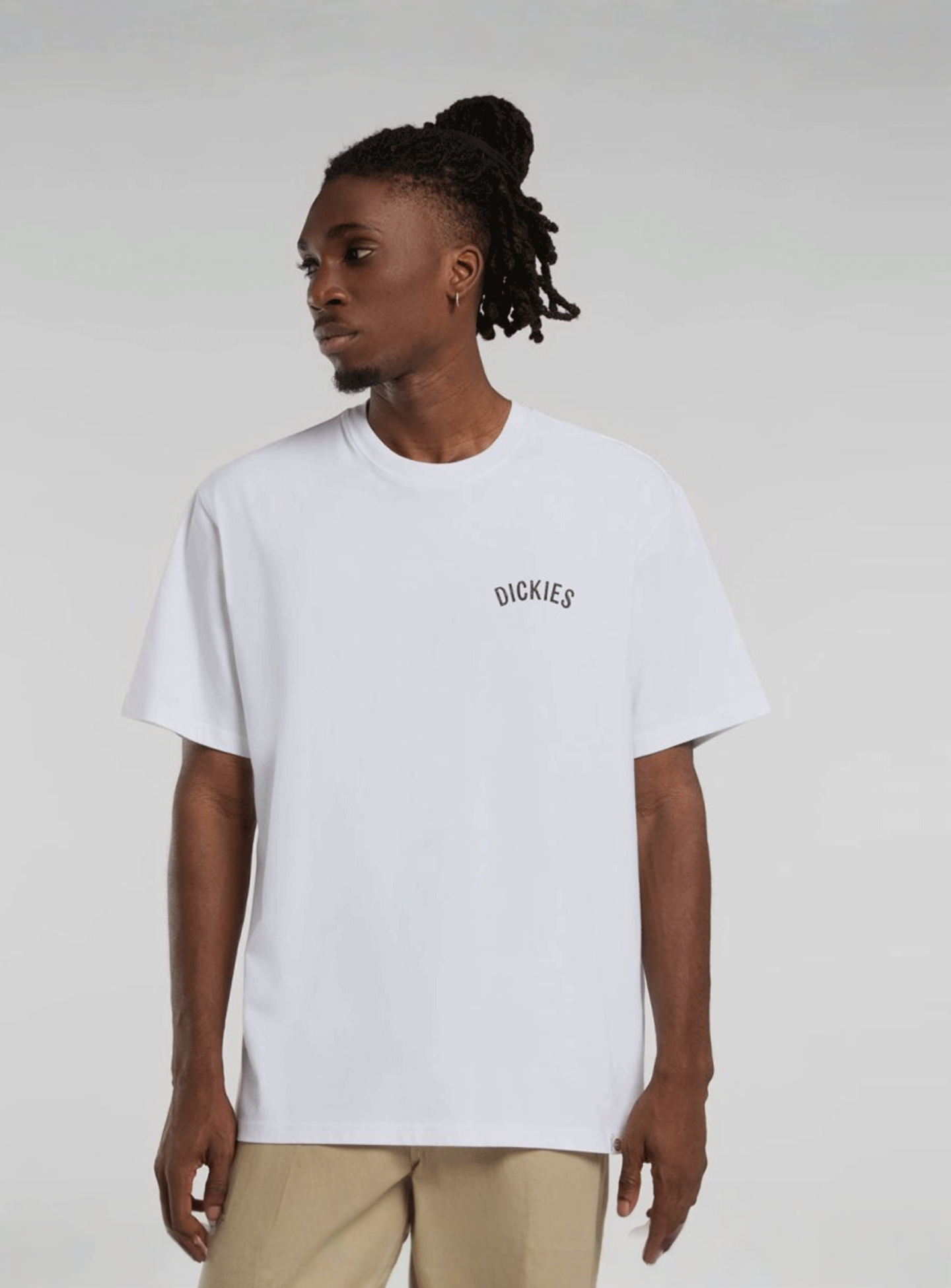 Dickies, Snake Short Sleeve Tee, white, Image 2 of 6