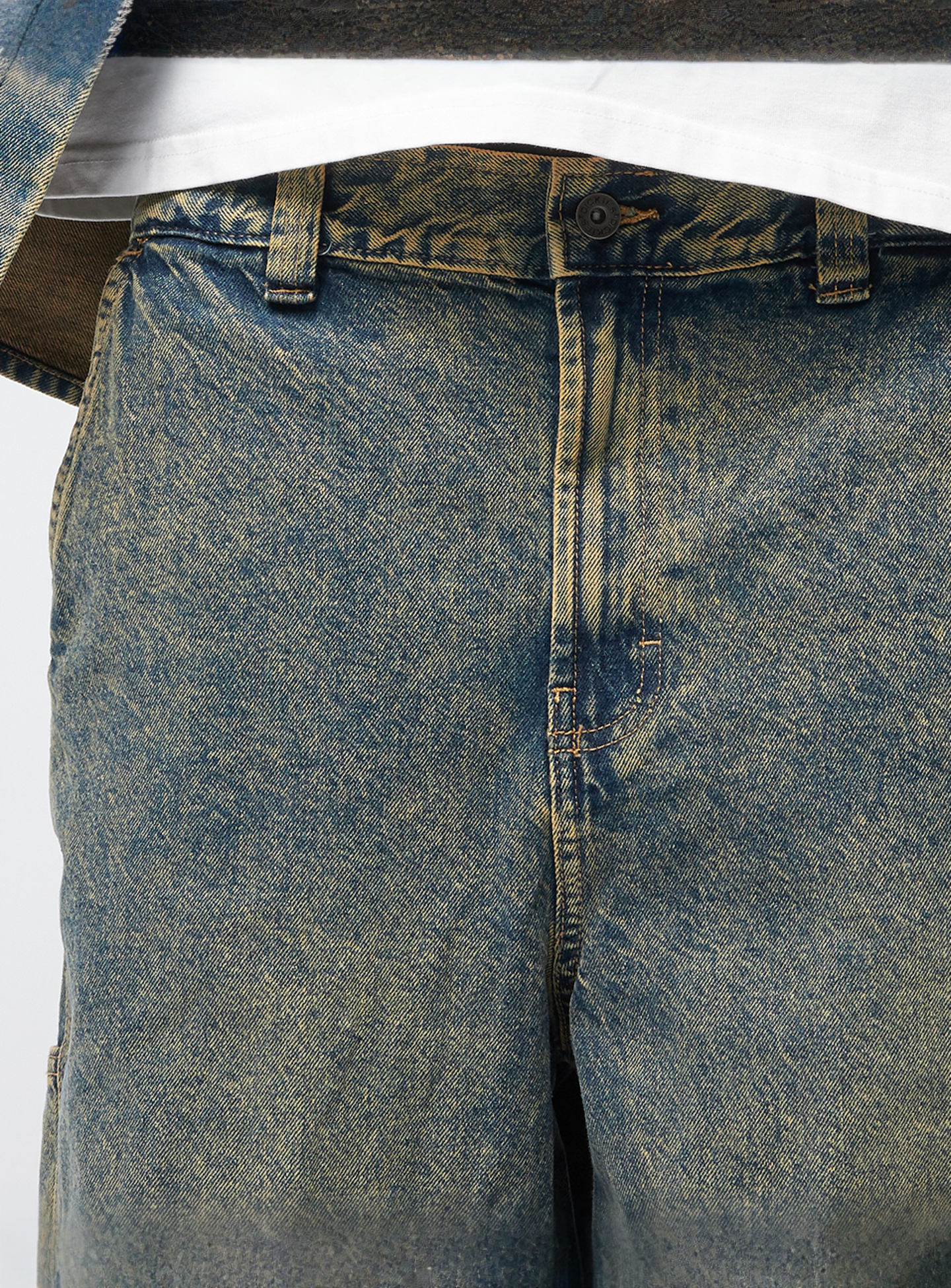 Dickies, Madison Baggy Fit Denim, blue, Image 4 of 5