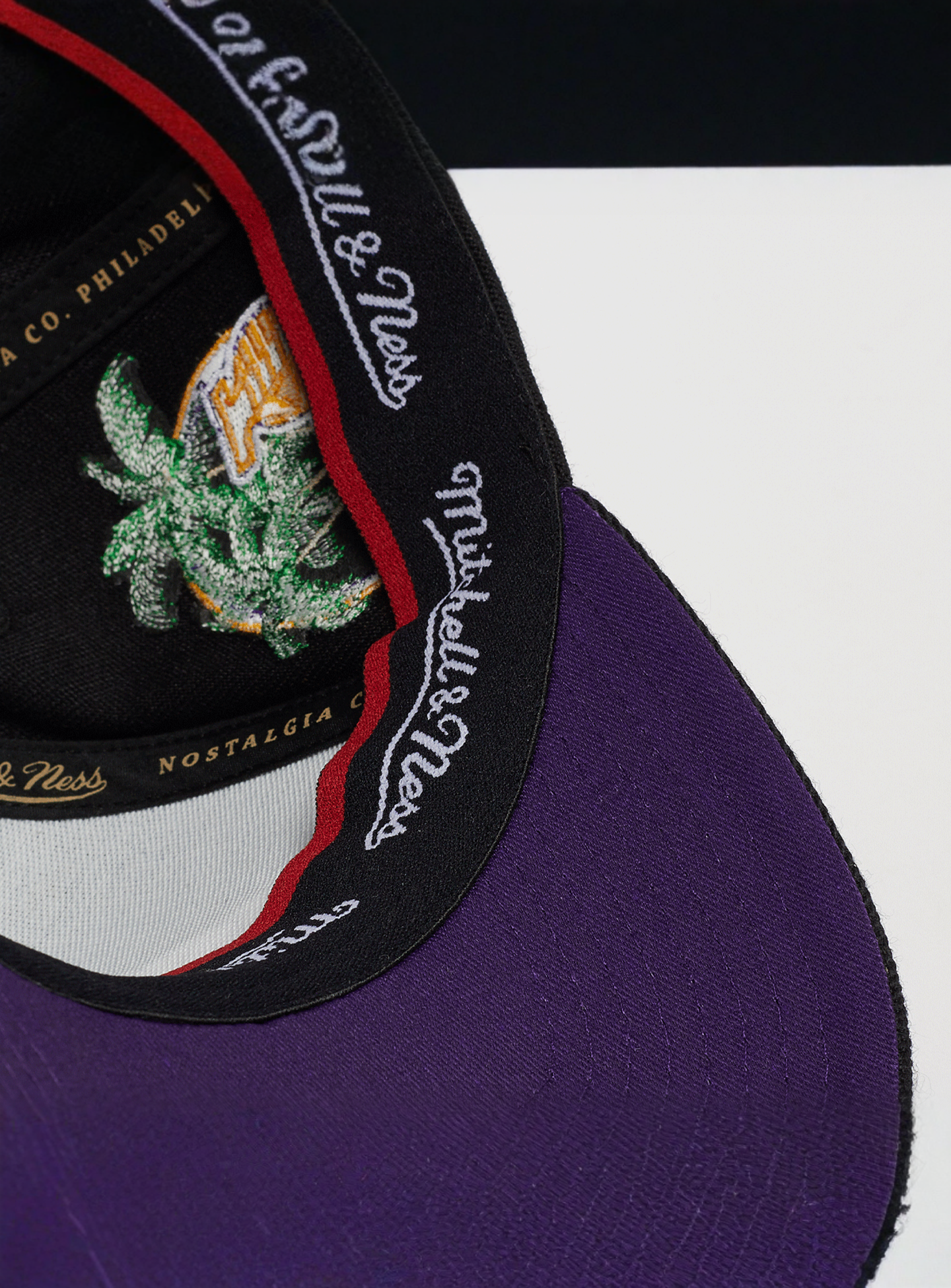 Mitchell & Ness, Custom Patch Classic Red NBA Los Angeles Lakers, black, Image 5 of 5