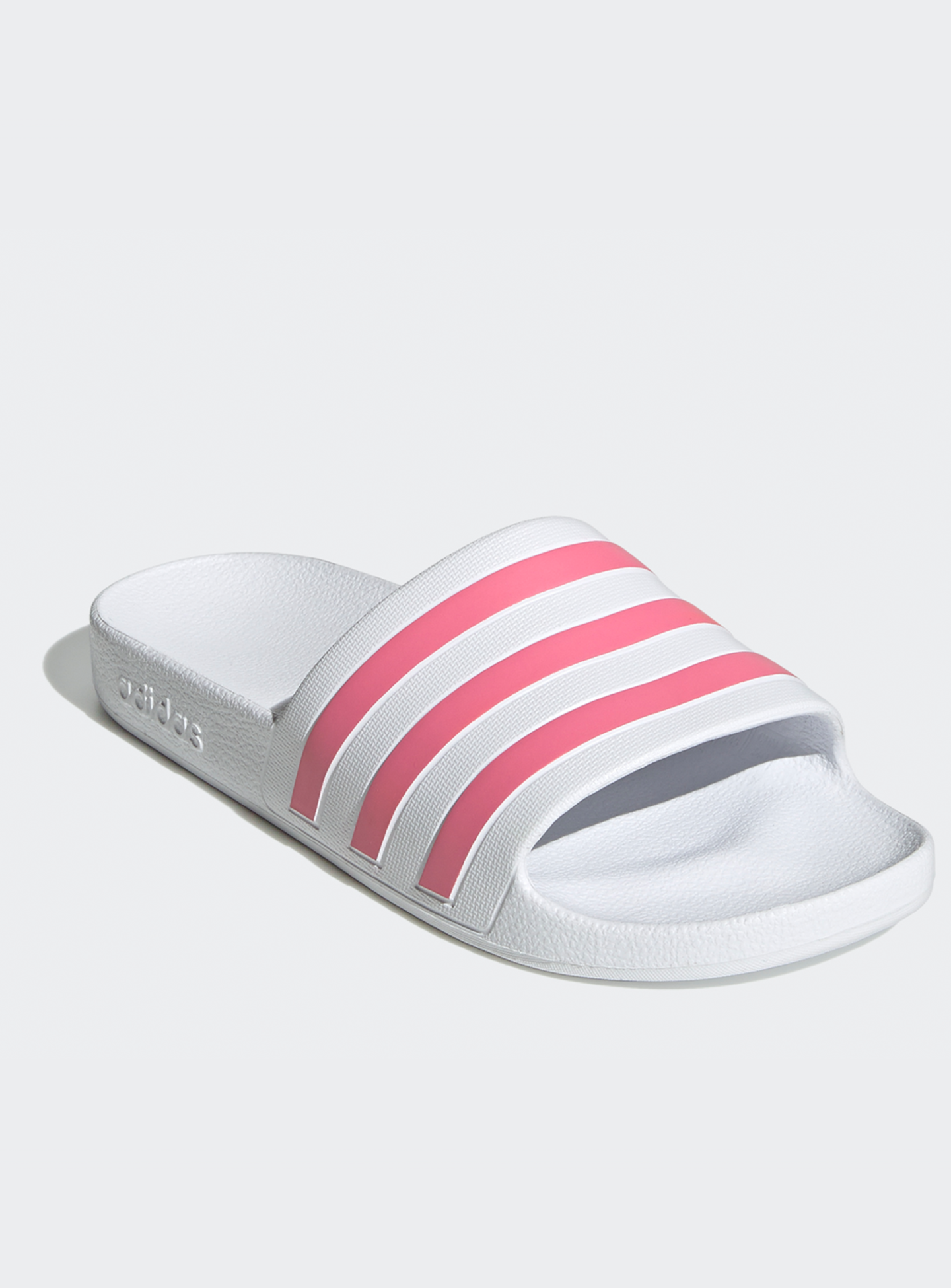adidas Originals, Adilette Aqua Slides W, white, Image 3 of 8