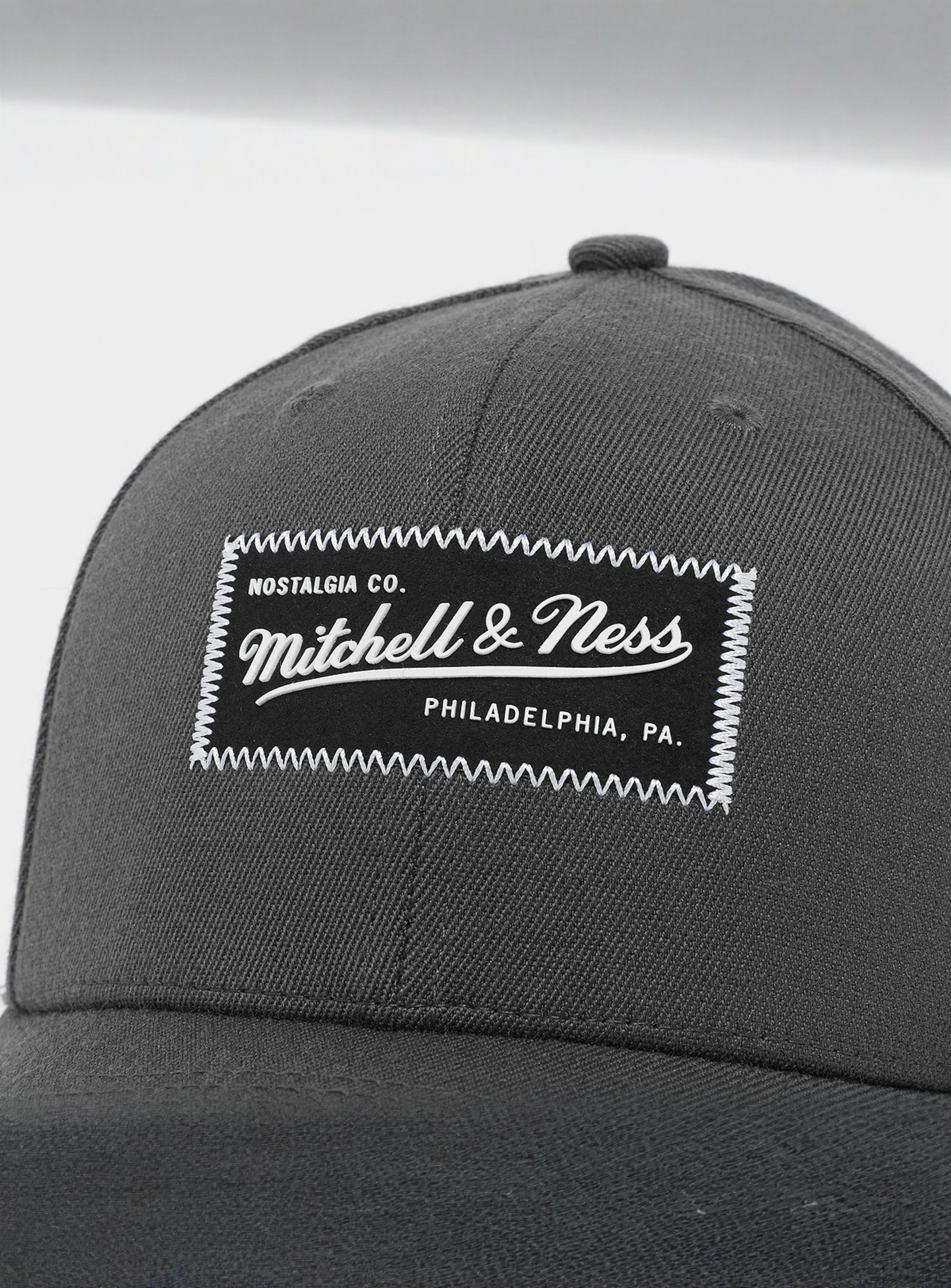 Mitchell & Ness, Rubber Patch Classic Red Own Brand, grey, Image 4 of 4