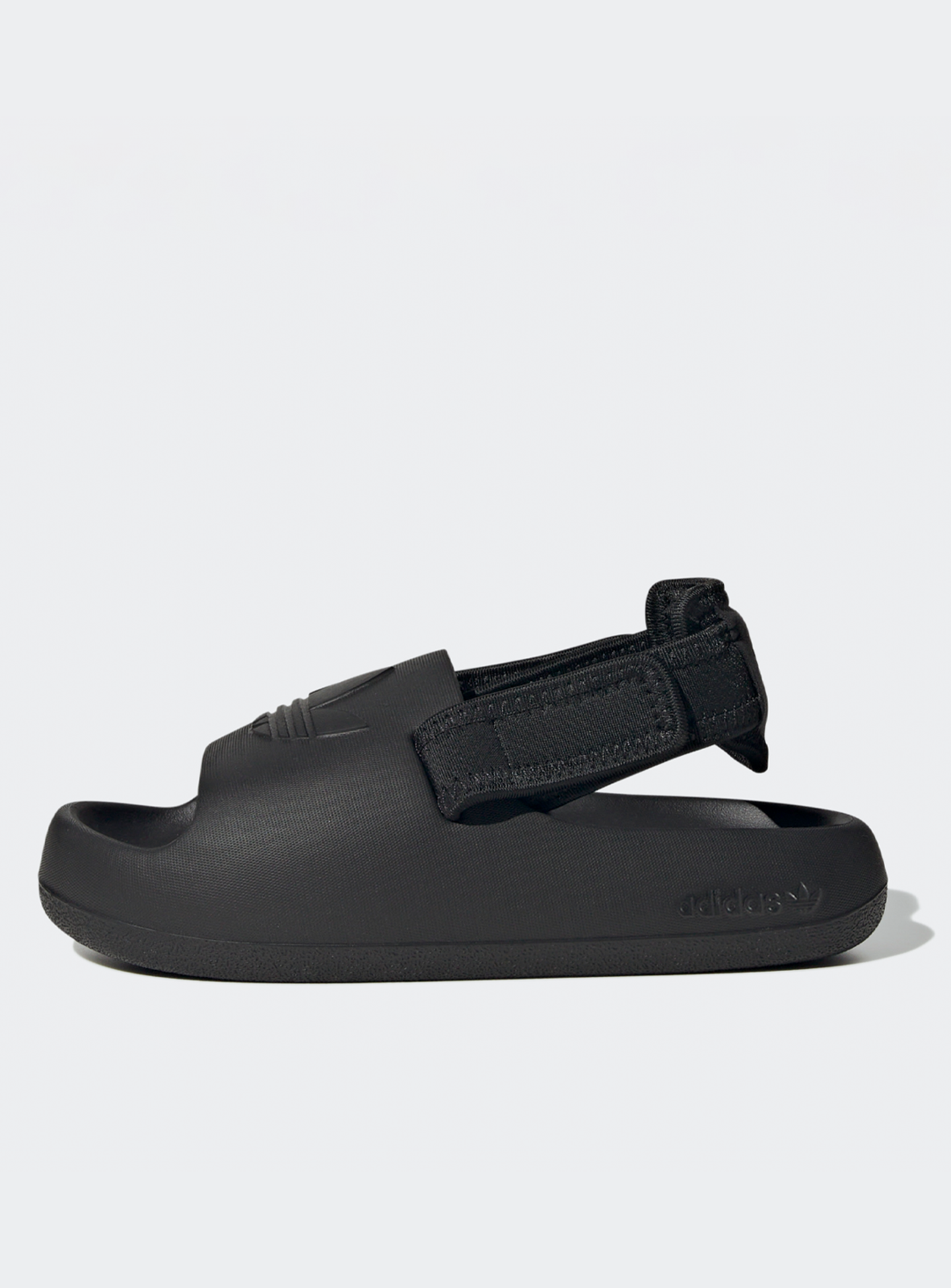 adidas Originals, Adifom Adilette Kids Slides (GS), black, Image 1 of 8