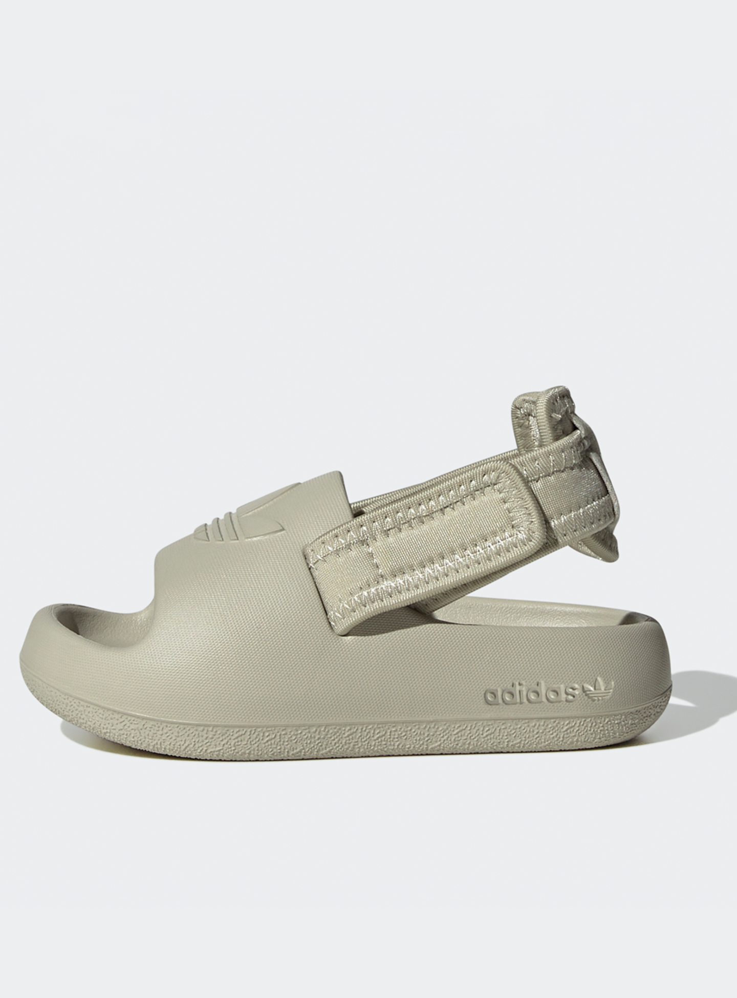 adidas Originals, Adifom Adilette Kids Slides (GS), grey, Image 1 of 8
