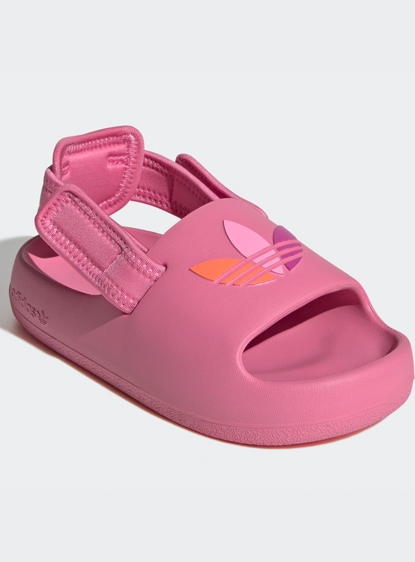 adidas Originals, Adifom Adilette Kids Slides (GS), light pink, Image 3 of 8
