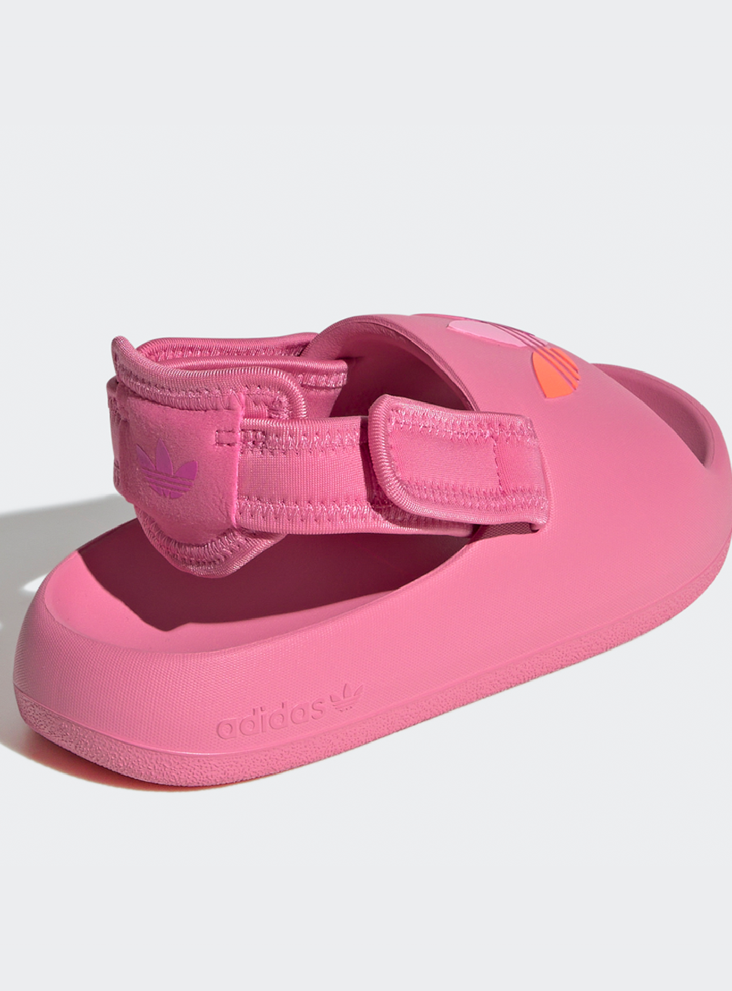 adidas Originals, Adifom Adilette Kids Slides (GS), light pink, Image 4 of 8