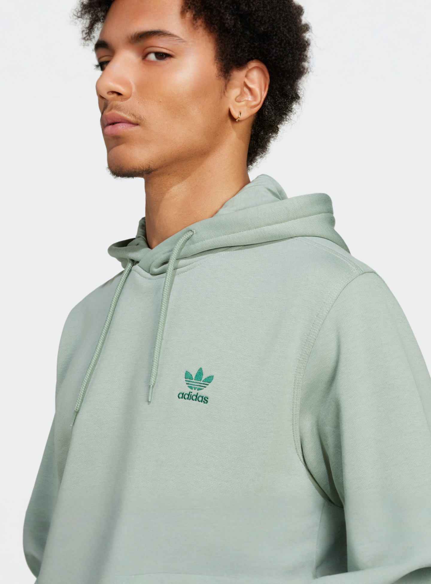 adidas Originals, Essentials Hoodie, green, Image 3 of 5