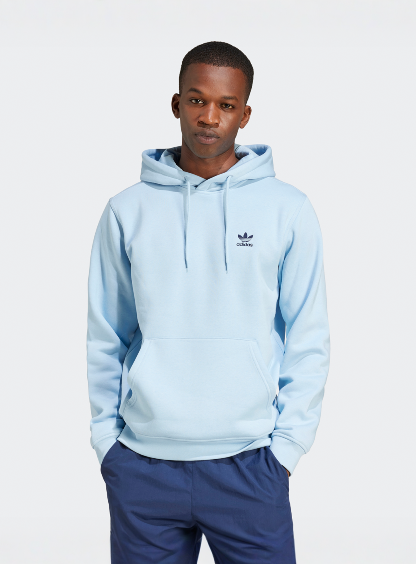 adidas Originals, Essentials Hoodie, blue, Image 1 of 5