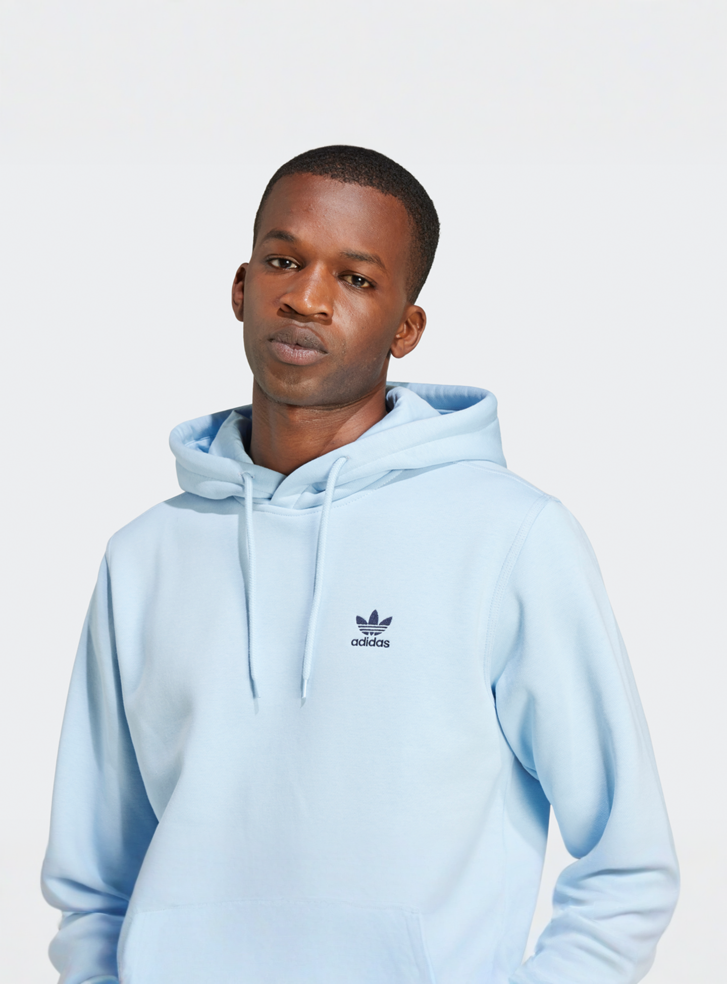 adidas Originals, Essentials Hoodie, blue, Image 3 of 5