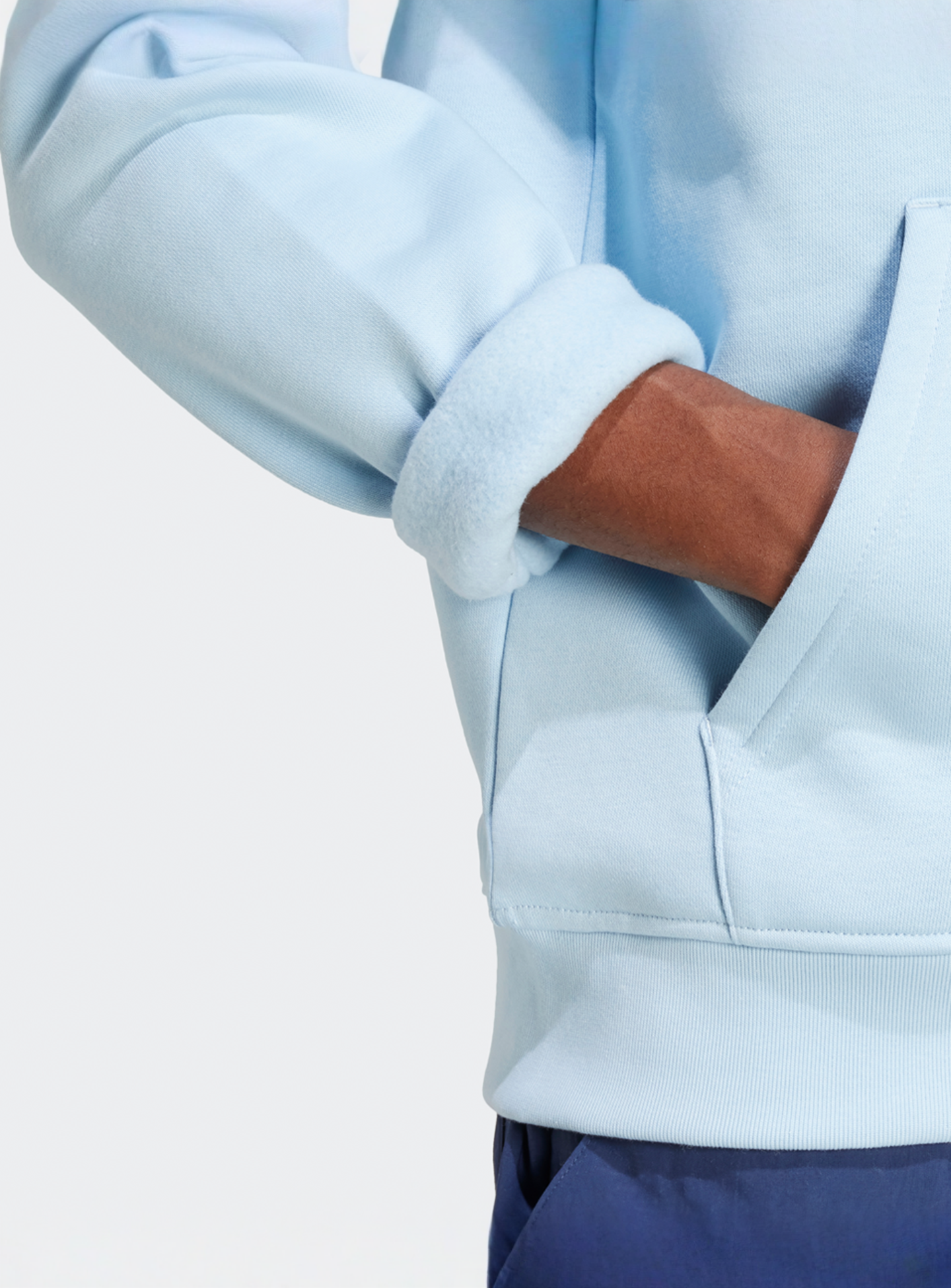 adidas Originals, Essentials Hoodie, blue, Image 4 of 5