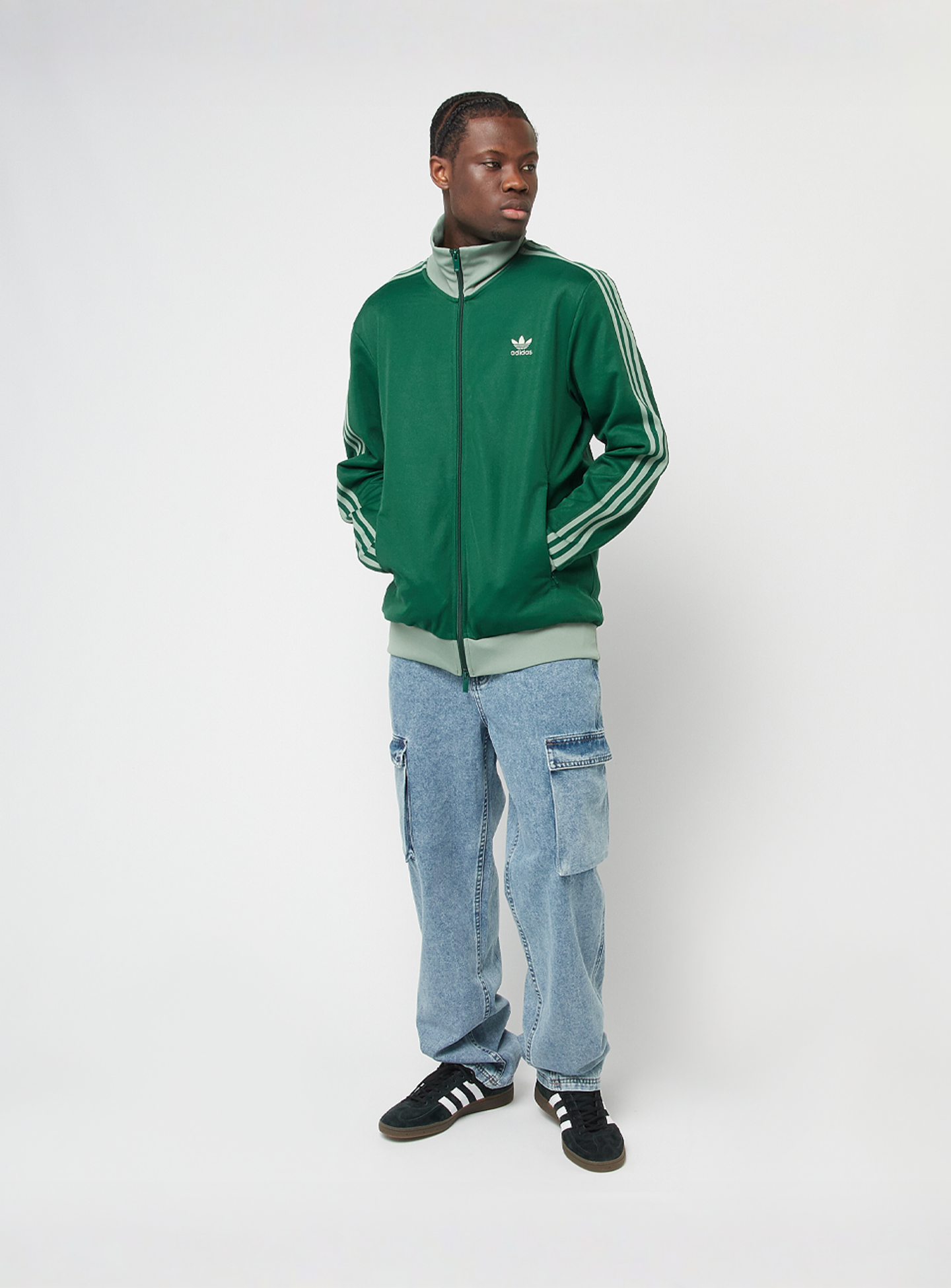 adidas Originals, adicolor Classics Beckenbauer Track Jacket, green, Image 6 of 6