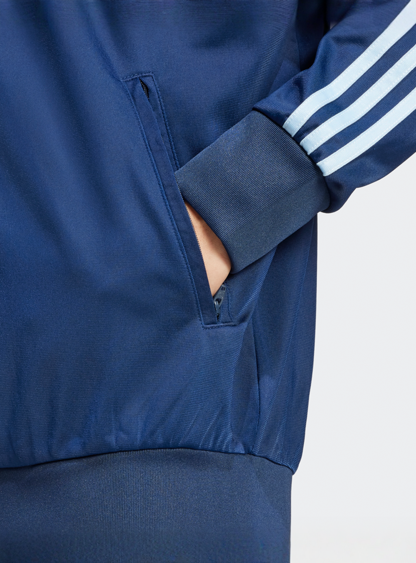 adidas Originals, adicolor Firebird Track Jacket, blue, Image 4 of 5