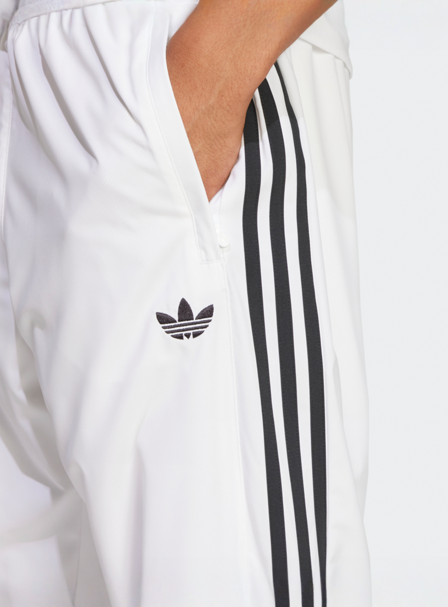 adidas Originals, Teamgeist Track Pants, white, Image 3 of 5