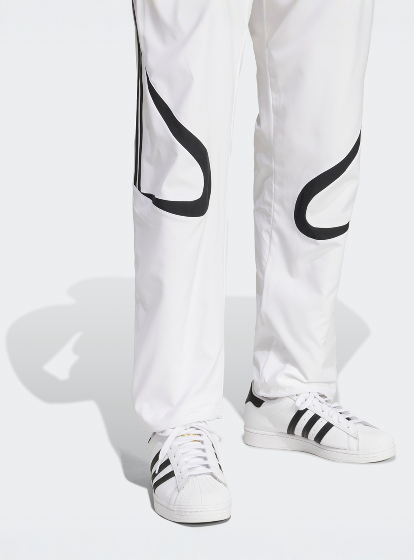 adidas Originals, Teamgeist Track Pants, white, Image 4 of 5