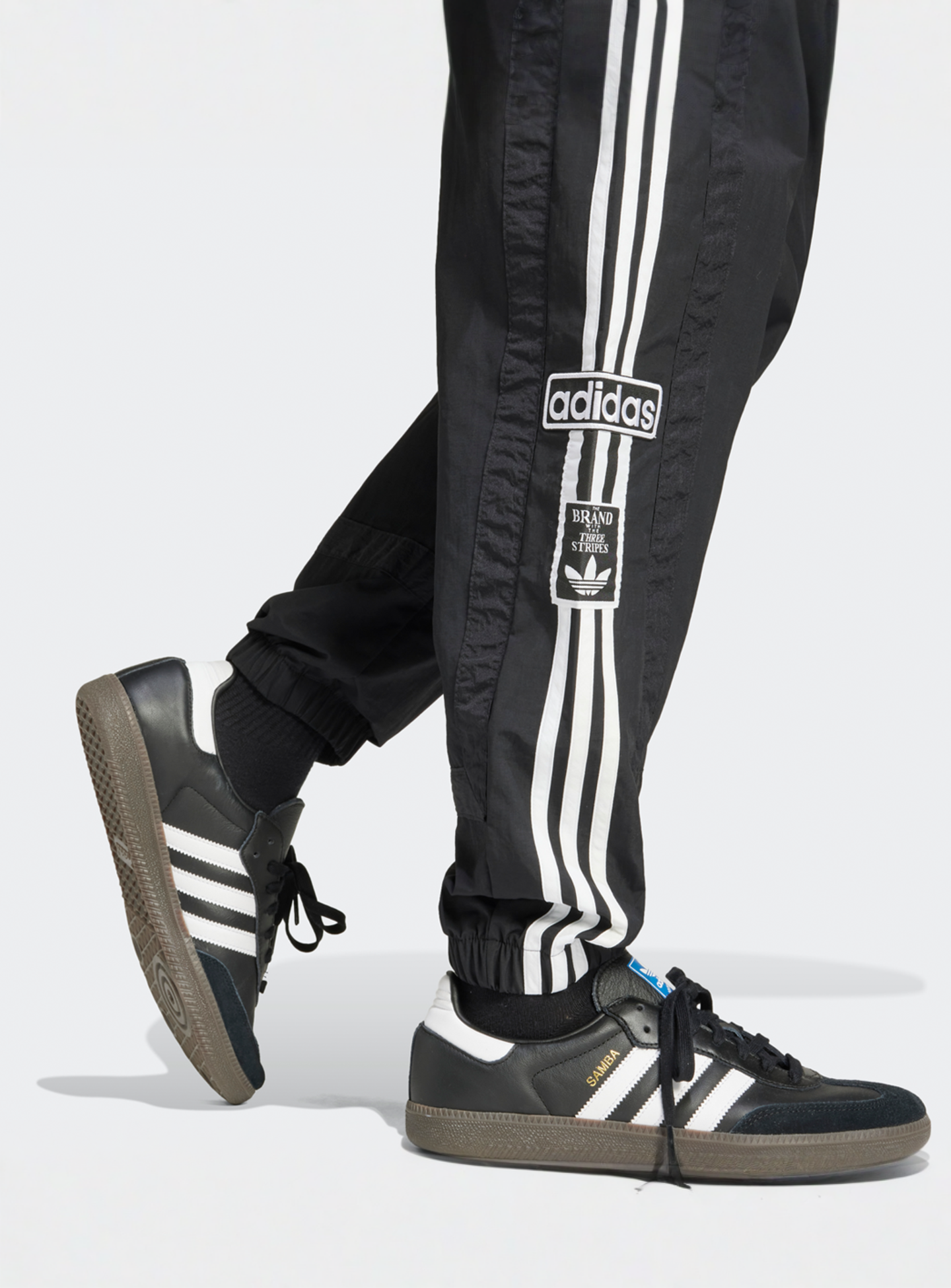 adidas Originals, Adibreak Woven Track Pants, black, Image 3 of 5