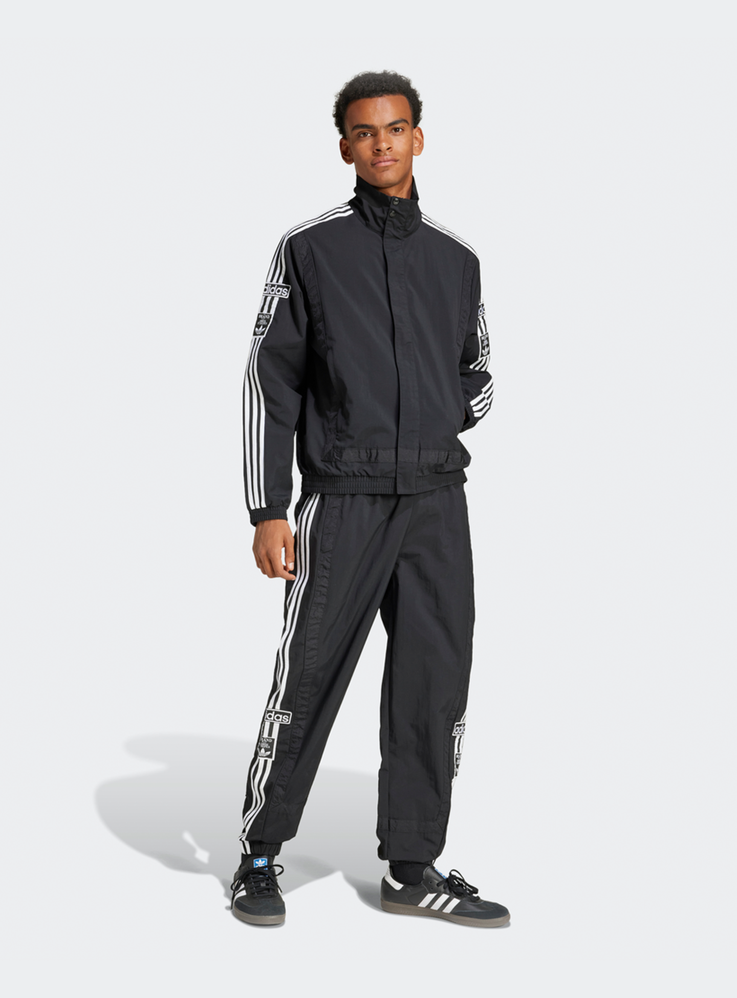 adidas Originals, Adibreak Woven Track Pants, black, Image 5 of 5