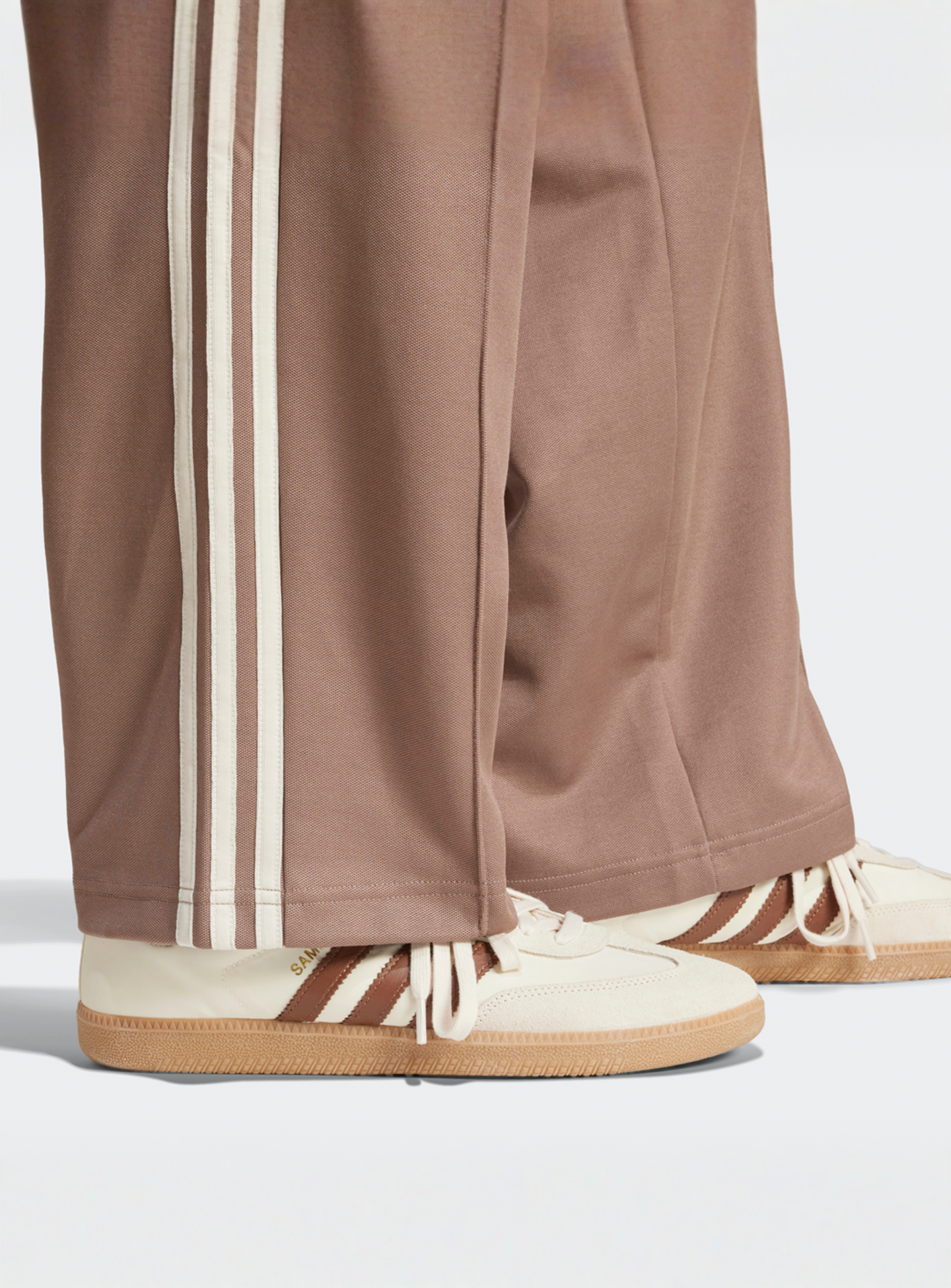 adidas Originals, Baggy Track Pants, brown, Image 4 of 5