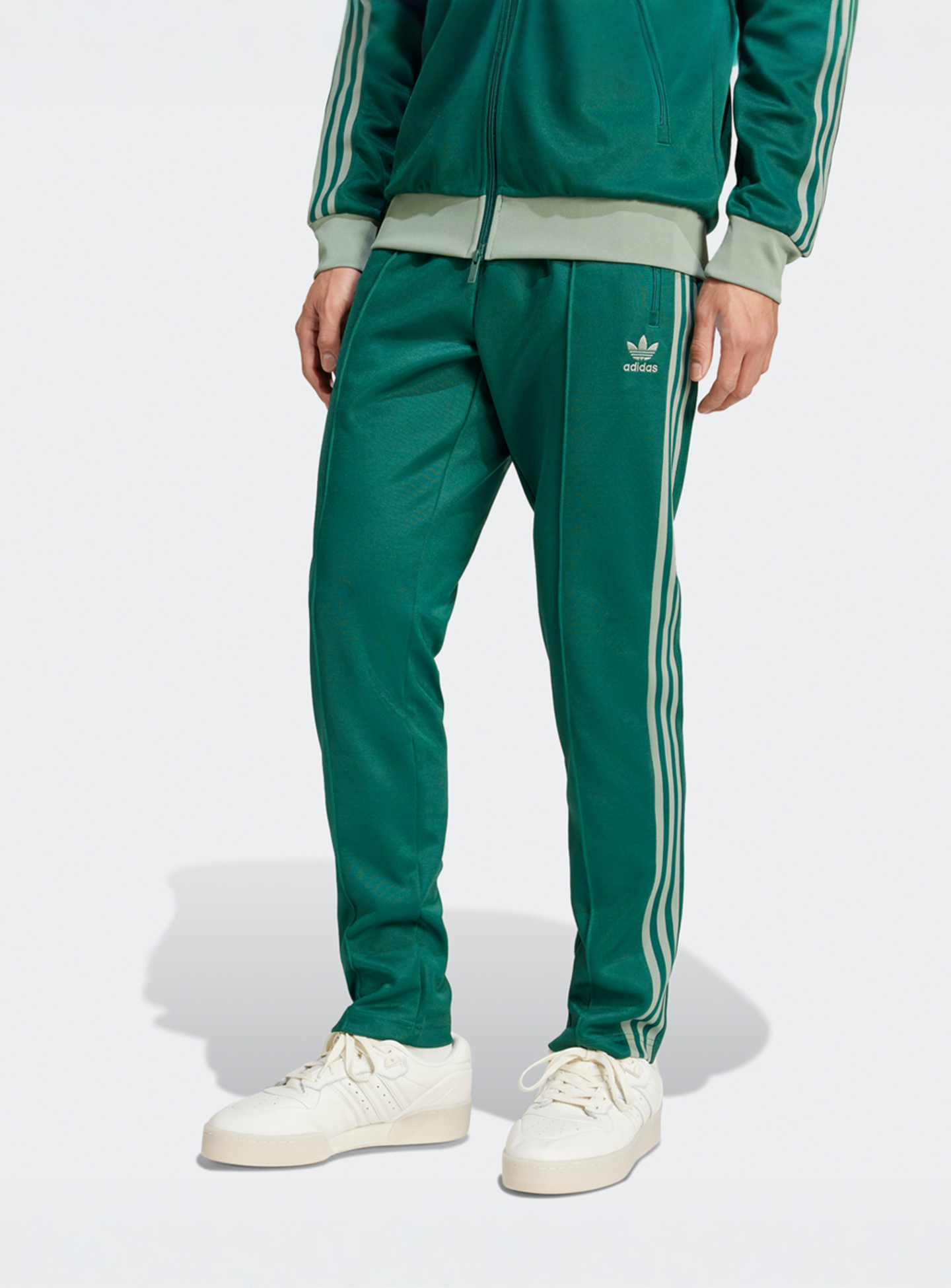 adidas Originals, adicolor Classics Beckenbauer Track Pants, green, Image 1 of 5