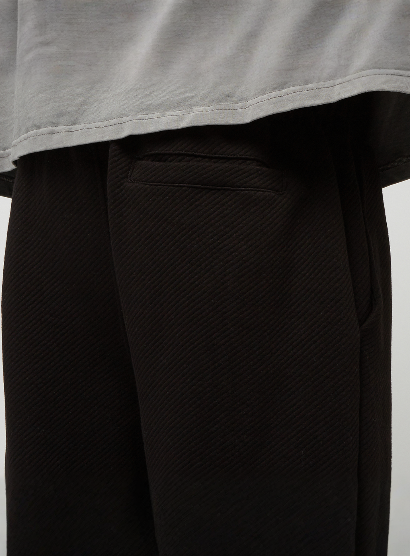 Pegador, Veal Wide Structured Pants, black, Image 4 of 5