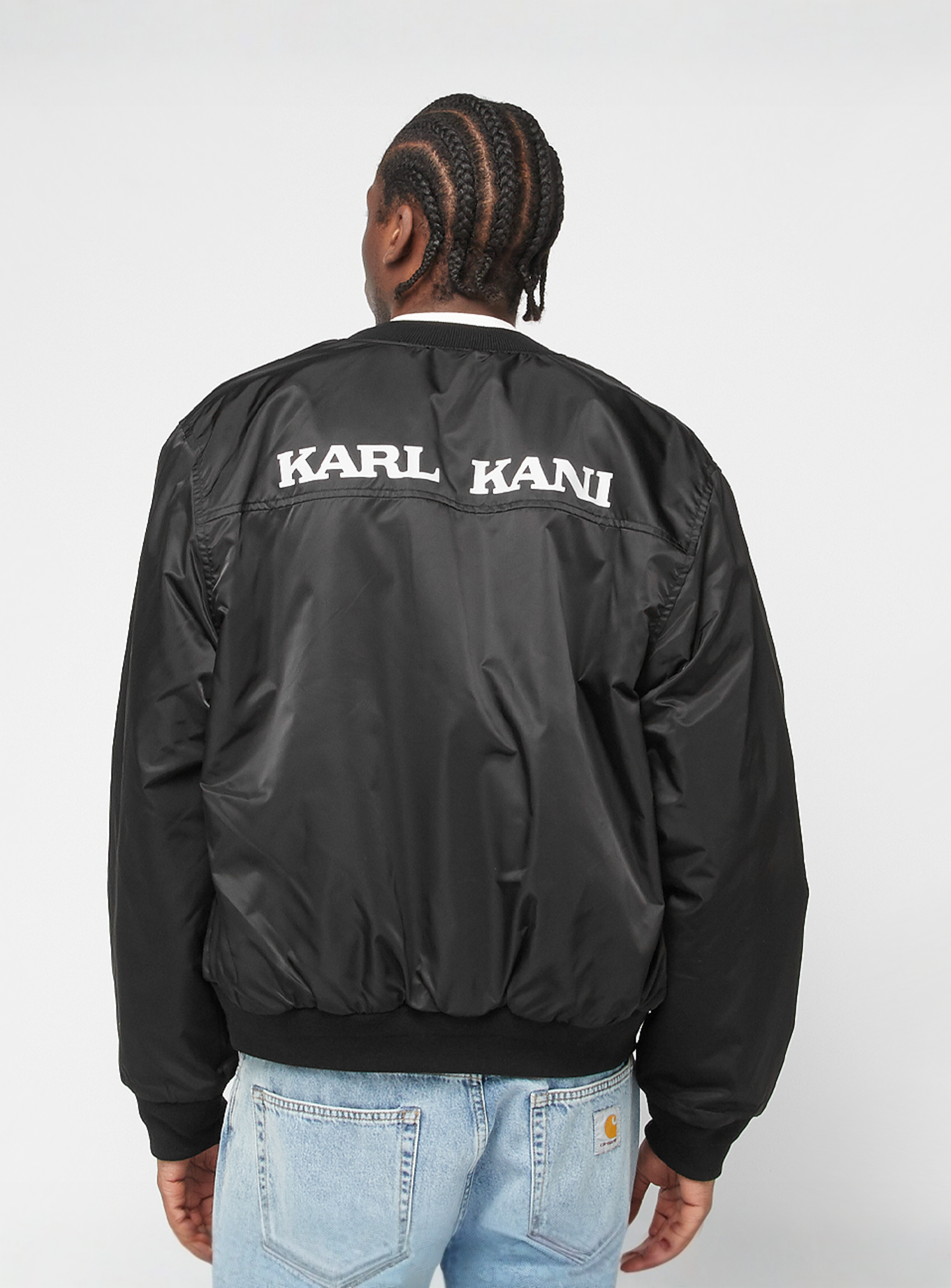 Karl Kani, Og Bomber Jacket, black, Image 2 of 5