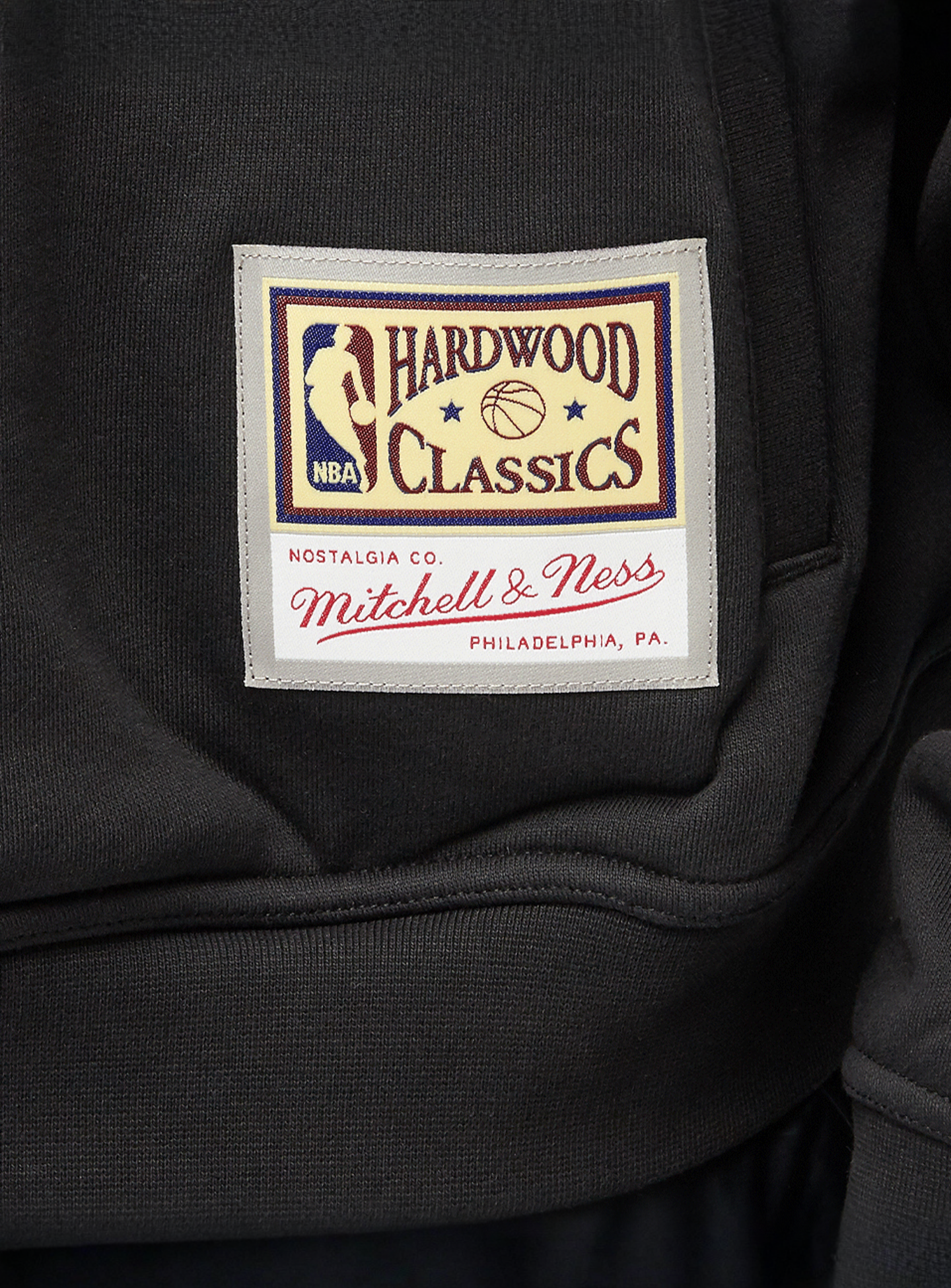 Mitchell & Ness, NBA Oversweep Crewneck Sweater LA Lakers, black, Image 4 of 7