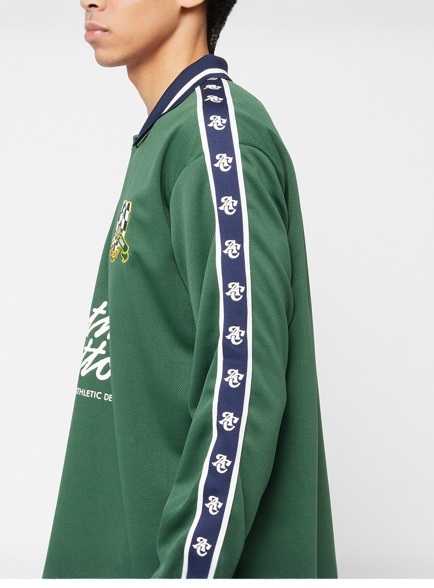 Another Cotton Lab, Longsleeve Sport Jersey, green, Image 4 of 6
