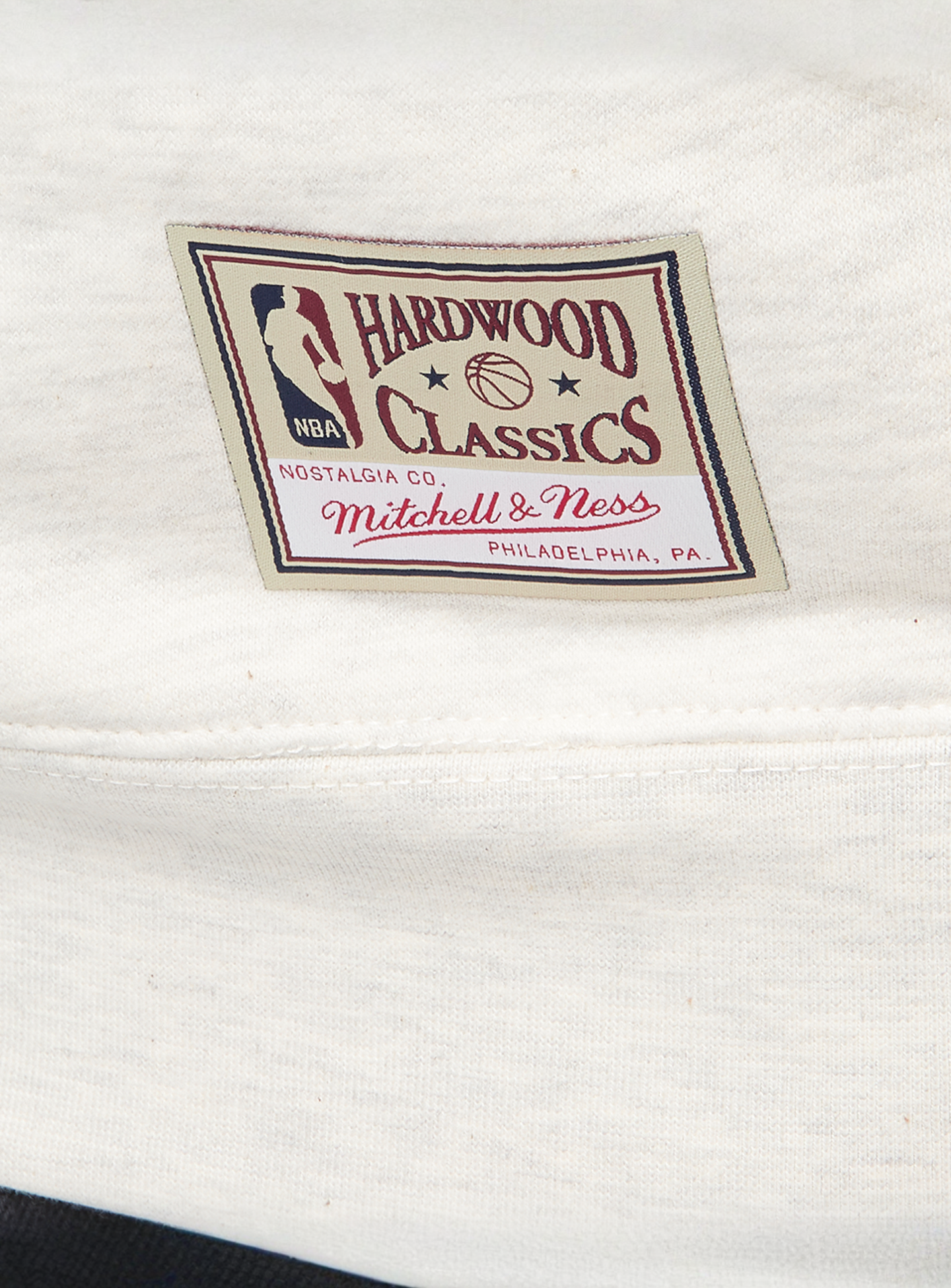 Mitchell & Ness, NBA Slammin Hoodie Chicago Bulls, beige, Image 4 of 5