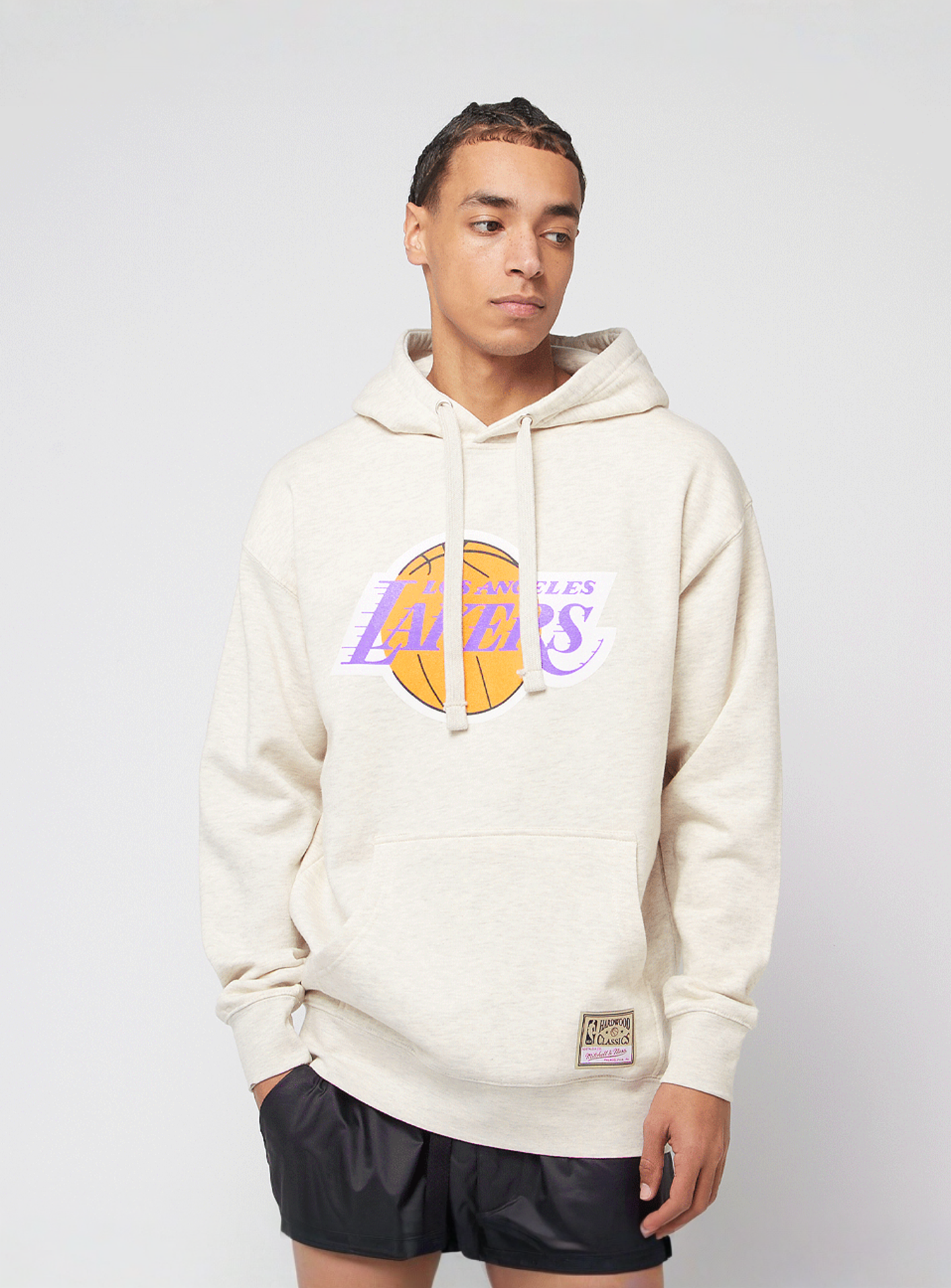 Mitchell & Ness, NBA Slammin Hoodie Los Angeles Lakers, beige, Image 1 of 6