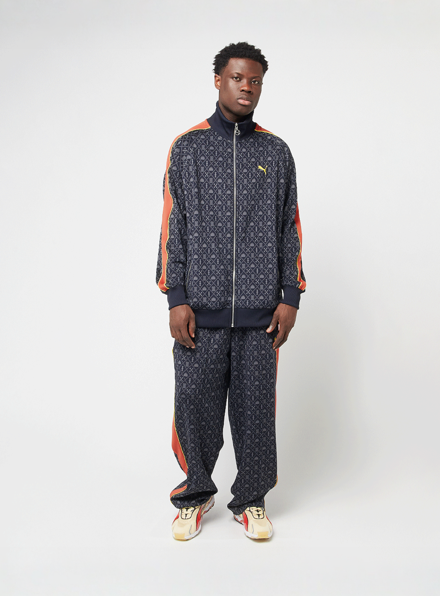 PUMA, T7 Road To Unity All Over Print Track Jacket, blue, Image 6 of 6