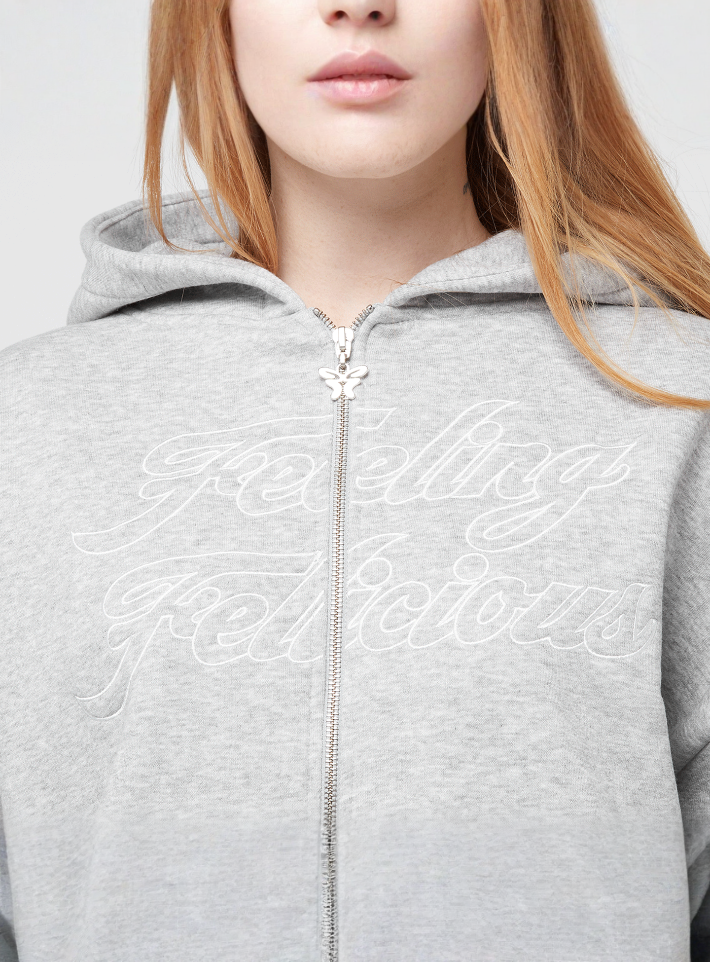 Felicious, Angel Zipper, grey, Image 3 of 5