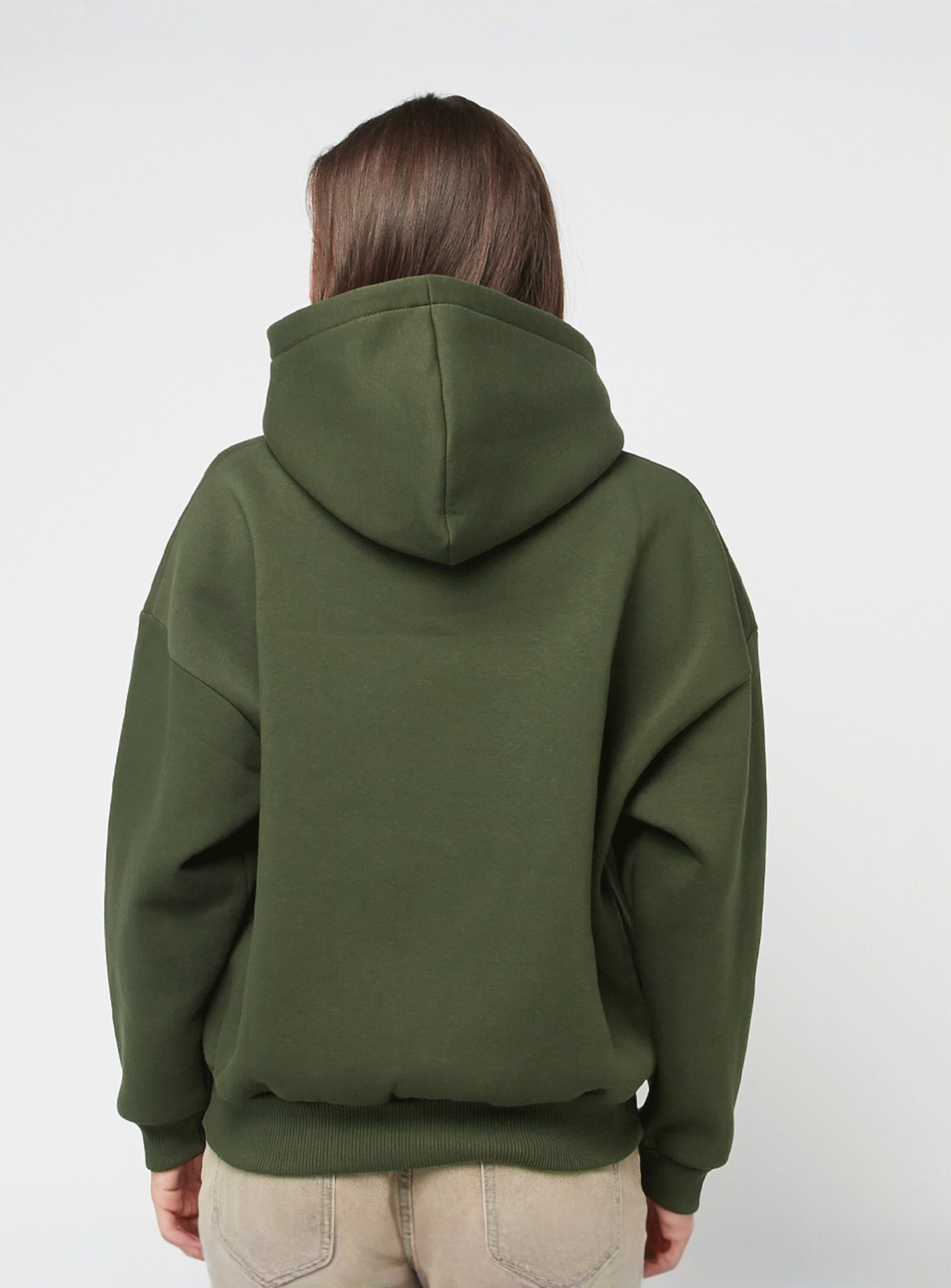 Felicious, Basic Hoodie, green, Image 2 of 4