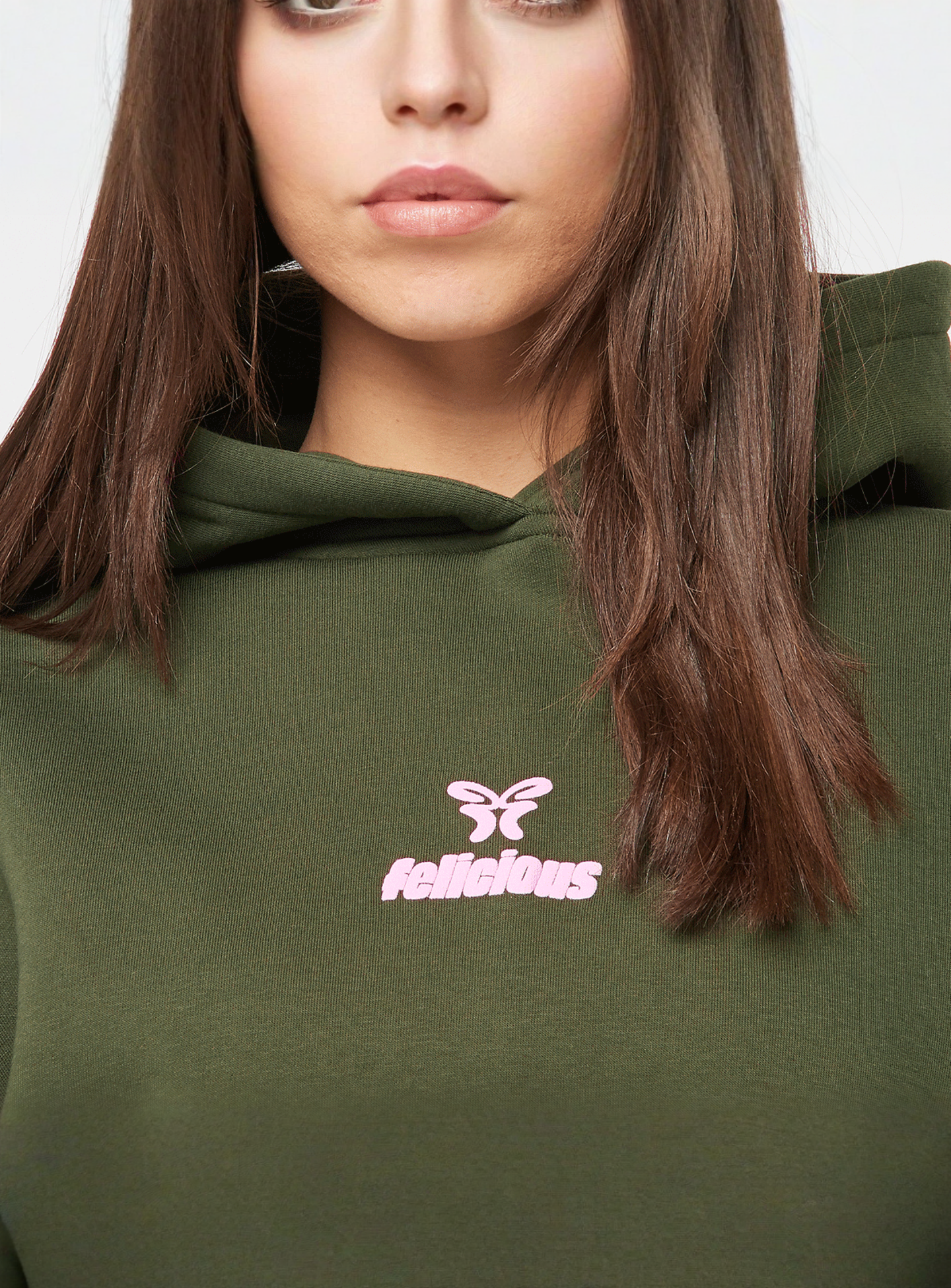 Felicious, Basic Hoodie, green, Image 3 of 4