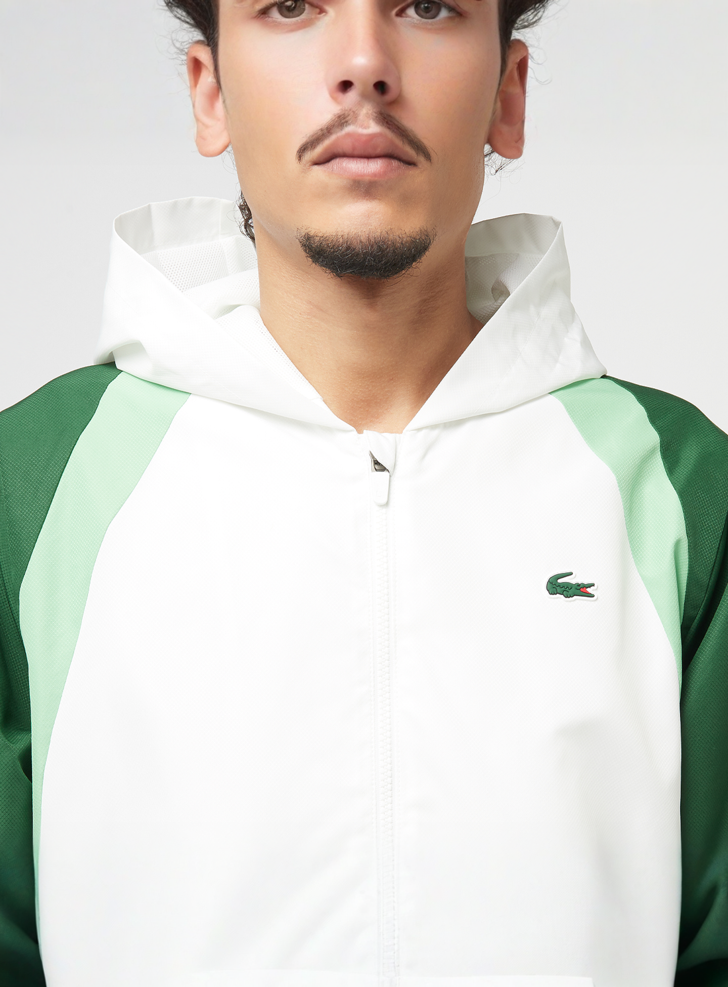 Lacoste, Trainingsanzug, white, Image 4 of 9