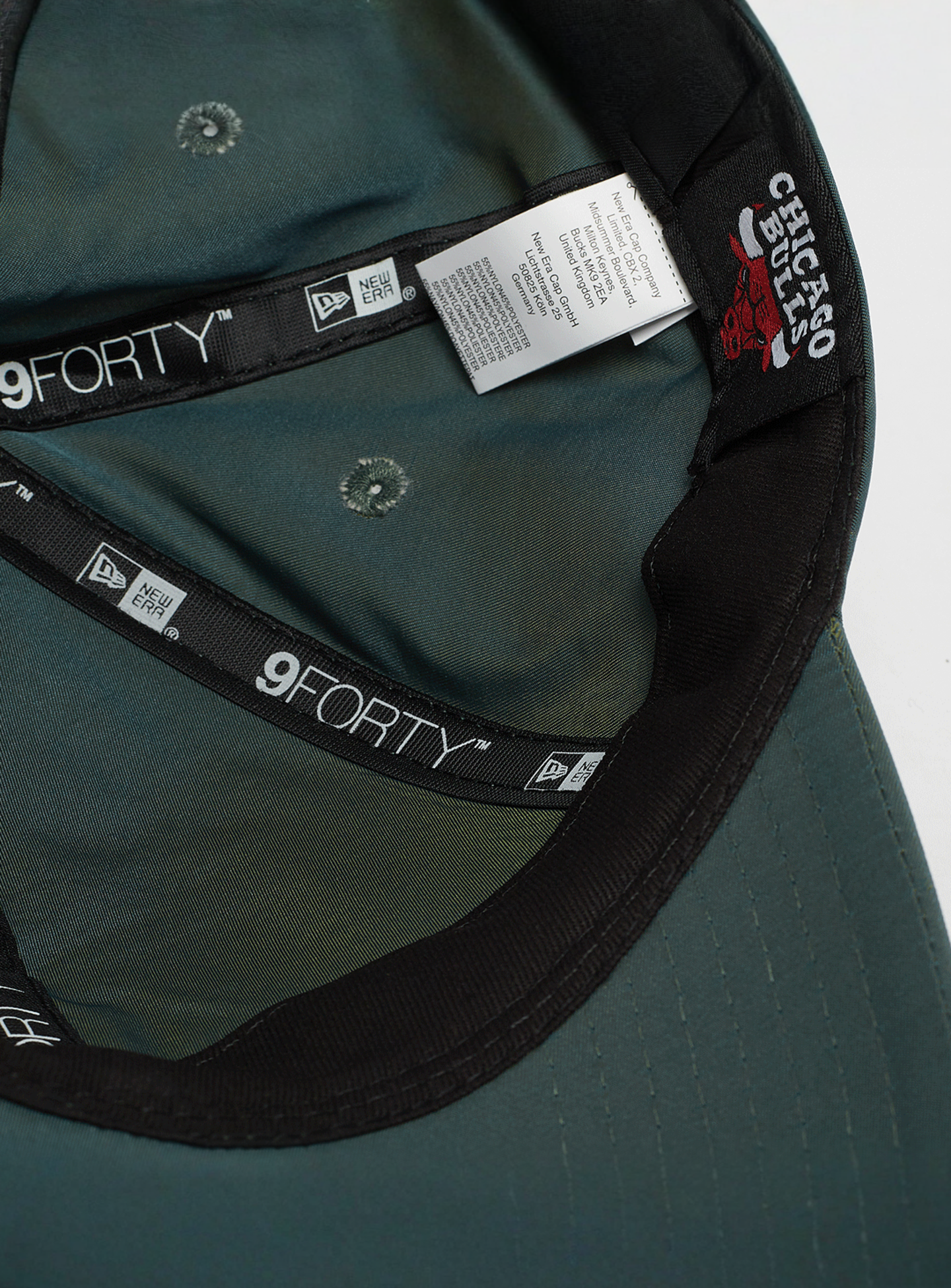 New Era, 9FORTY NBA Tech Chicago Bulls, green, Image 4 of 4