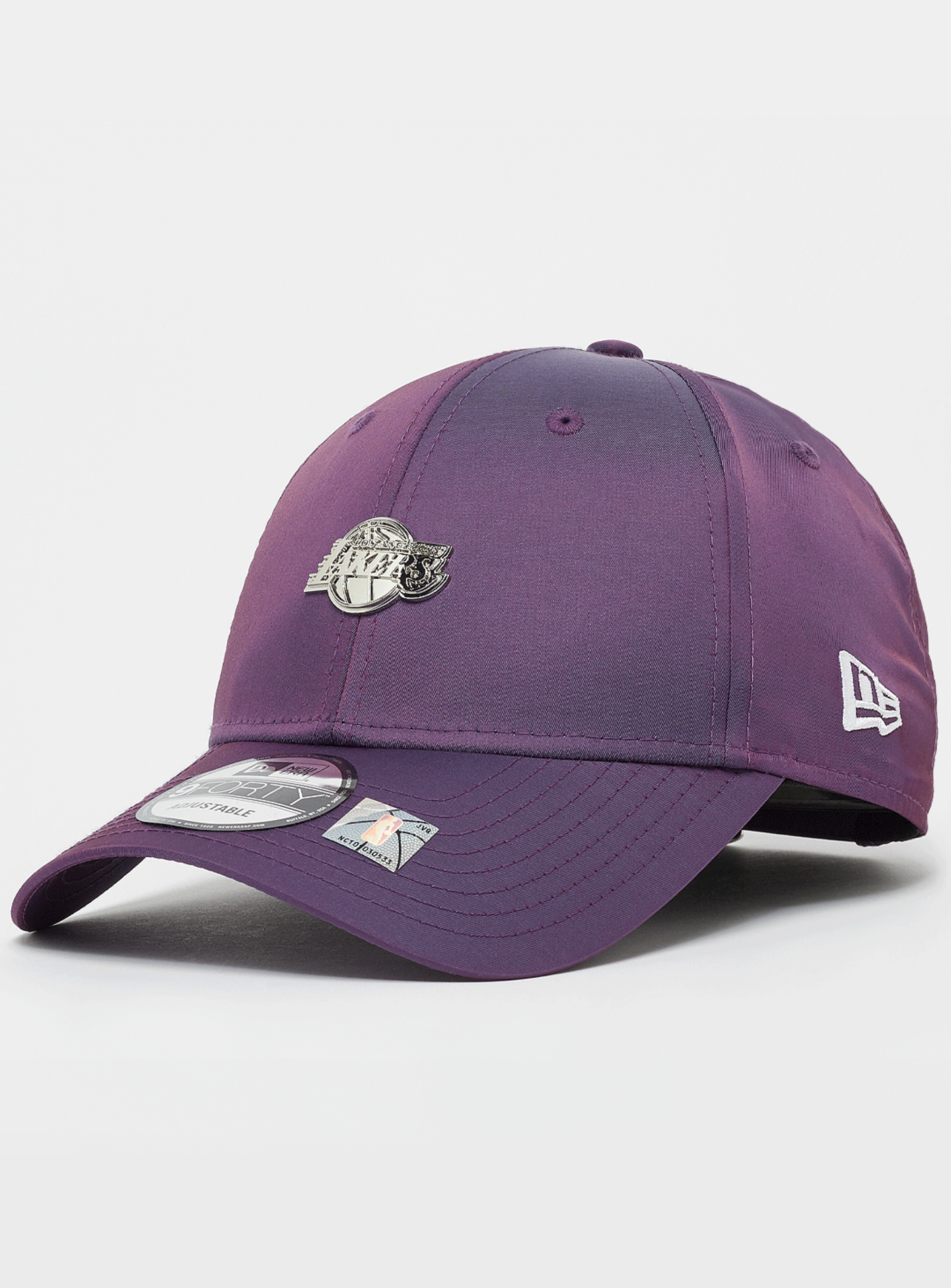 New Era, 9FORTY NBA Tech Los Angeles Lakers, purple, Image 1 of 4