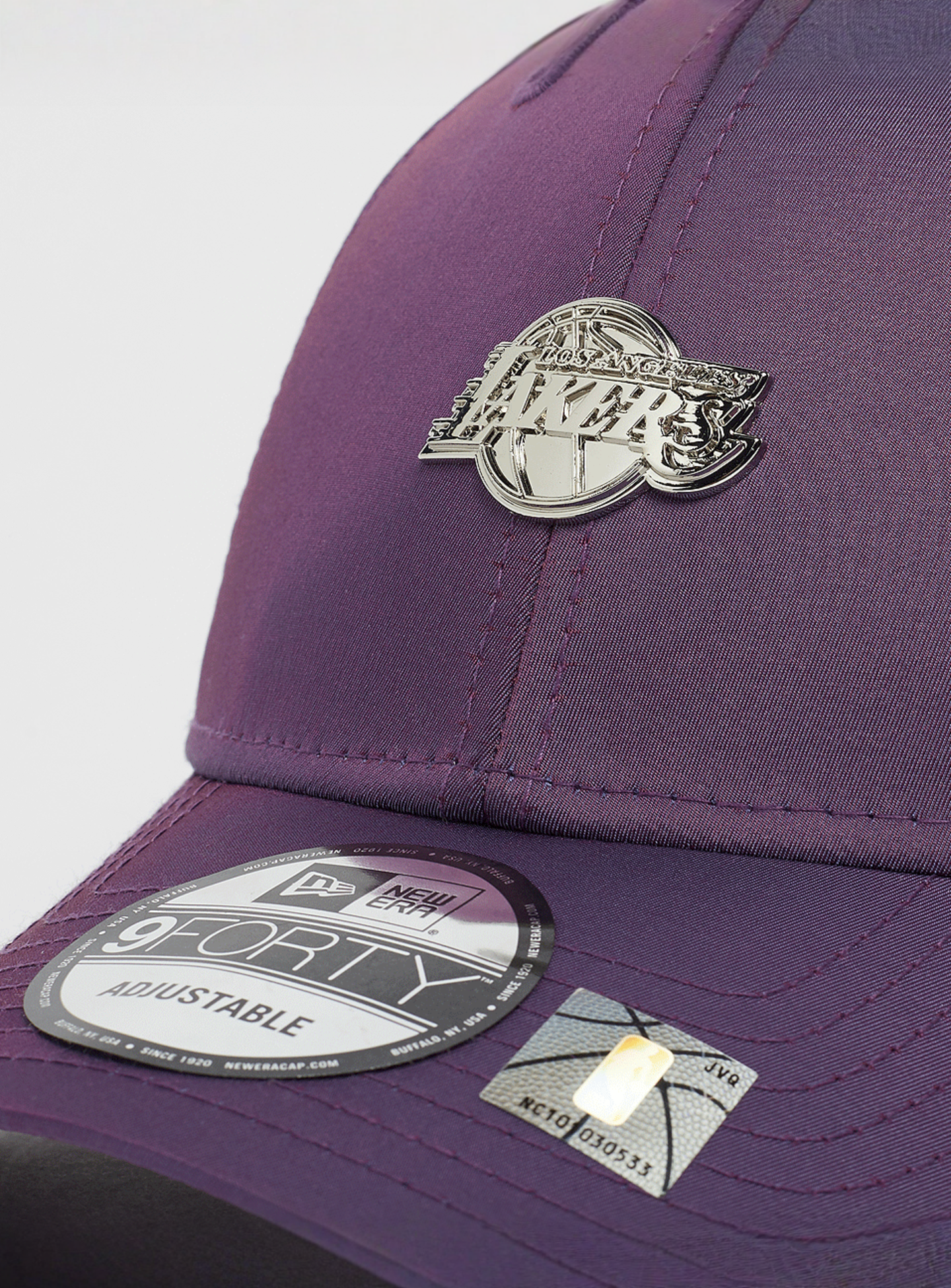New Era, 9FORTY NBA Tech Los Angeles Lakers, purple, Image 3 of 4